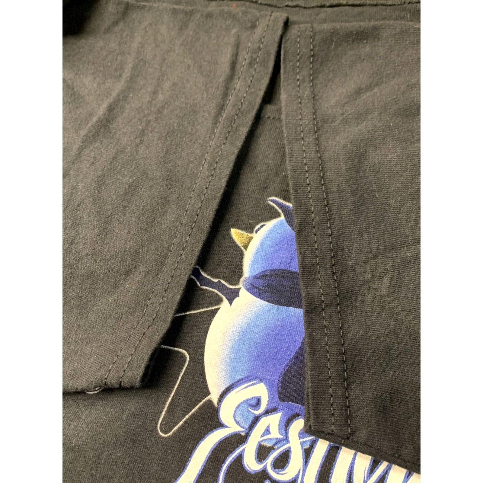 Vintage ICE ROCK FESTIVAL 2019 WOMEN T-Shirt Jersey BLACK Size L Casual Shirt Tee Size L / US 10 / IT 46 - 5 Thumbnail