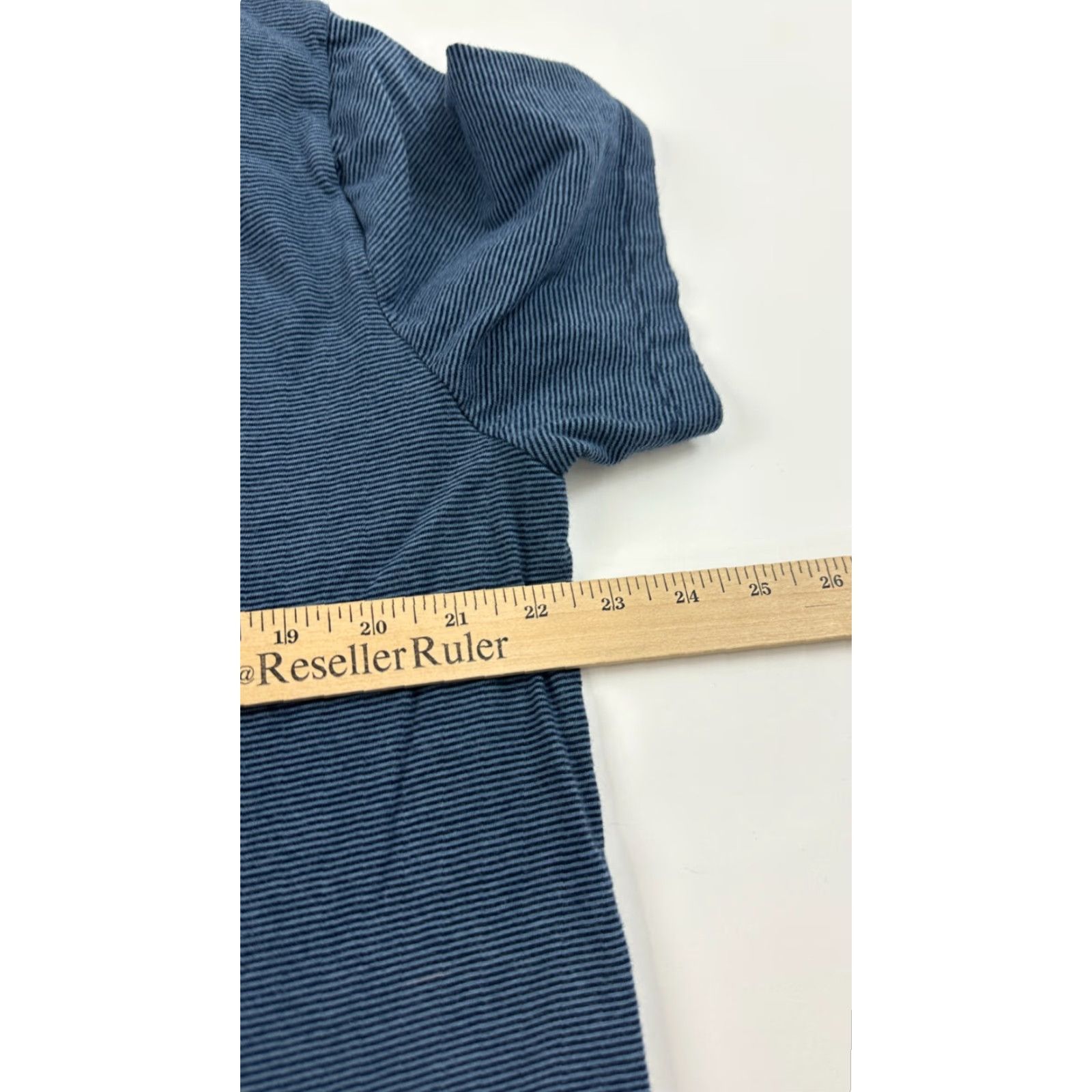 Gap Gap Men's XL Blue Striped Short Sleeve Crew Neck T-Shirt Outdoor Casual Size US XL / EU 56 / 4 - 8 Thumbnail
