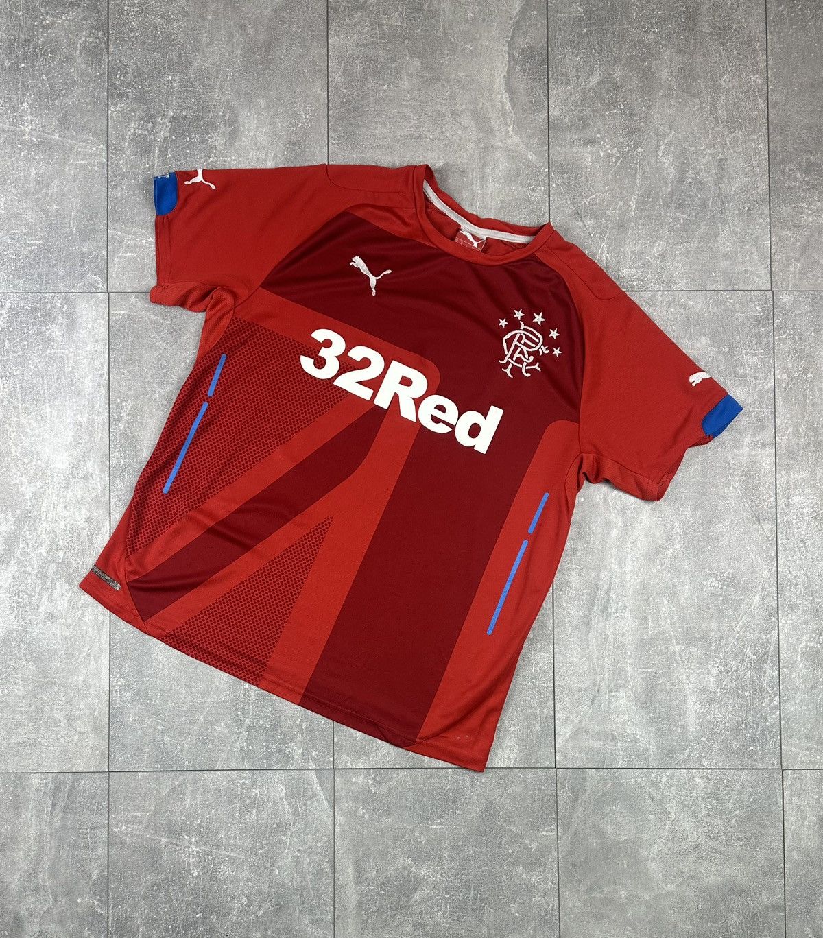 Puma Puma Rangers 2014/15 Third Soccer Football Jersey Size US L / EU 52-54 / 3 - 1 Thumbnail