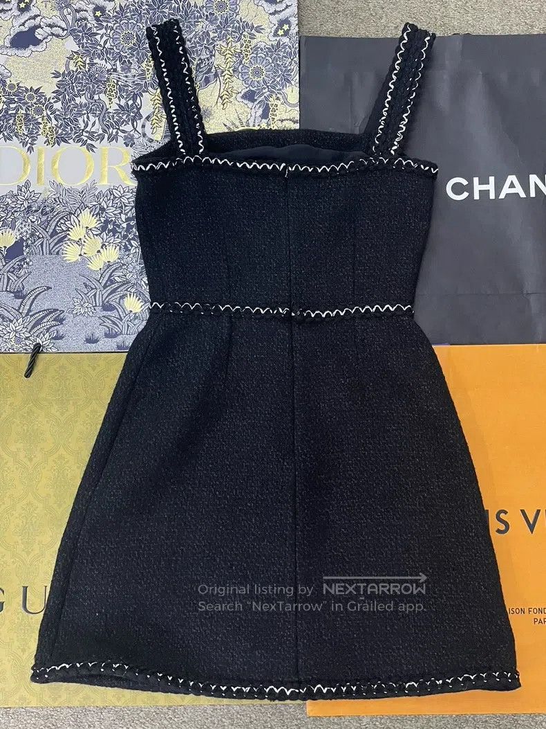 Alexander McQueen Alexander Mcqueen Black gold buckle strap dress Size S / US 4 / IT 40 - 3 Thumbnail