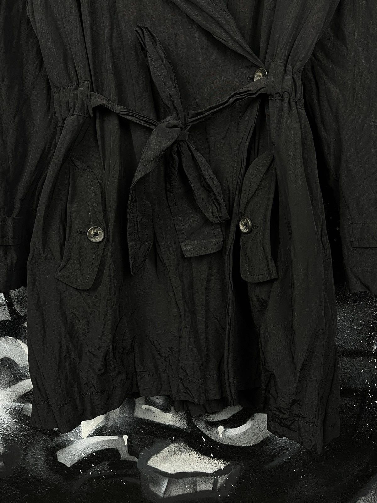 Weekend Max Mara Weekend x Max Mara Lightweight Hooded Coat Metal Jacket Size S / US 4 / IT 40 - 6 Thumbnail