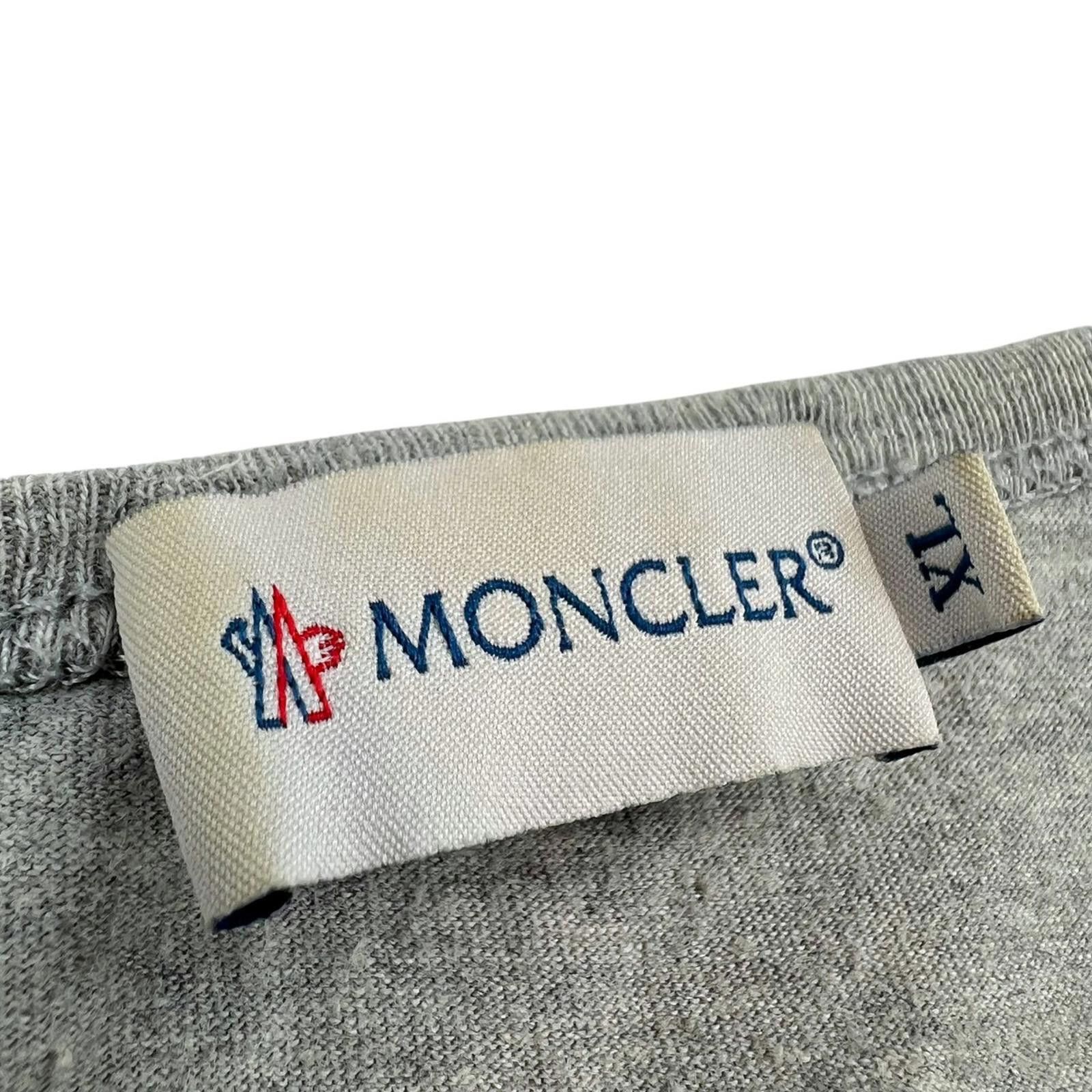 Moncler Moncler Grey Wolf Long Sleeve T Shirt Size US L / EU 52-54 / 3 - 4 Thumbnail