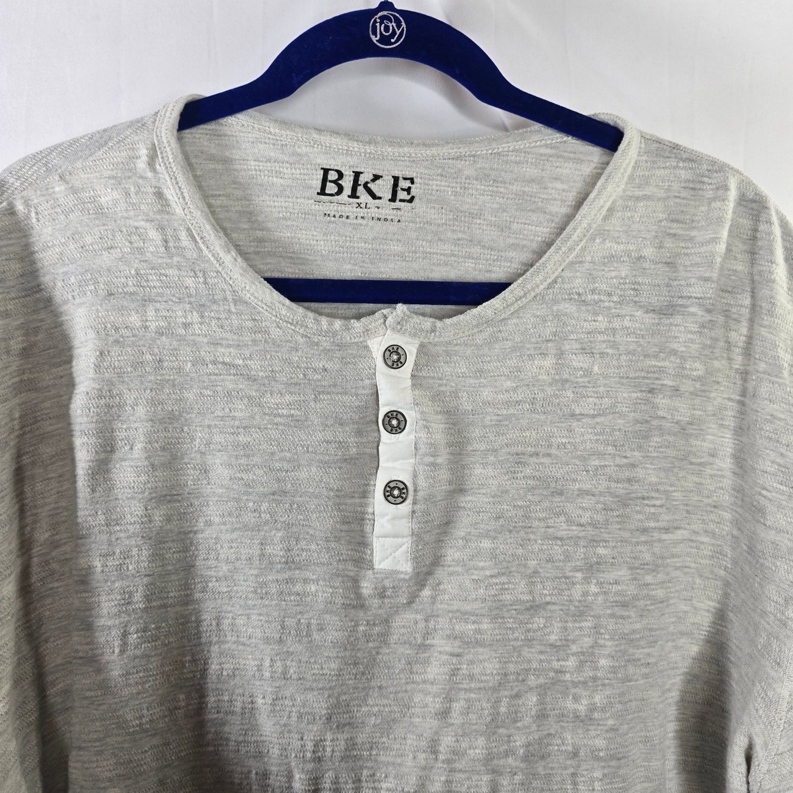 BKE Men's BKE Textured Long Sleeve Henley Top Size XL Size US XL / EU 56 / 4 - 2 Thumbnail