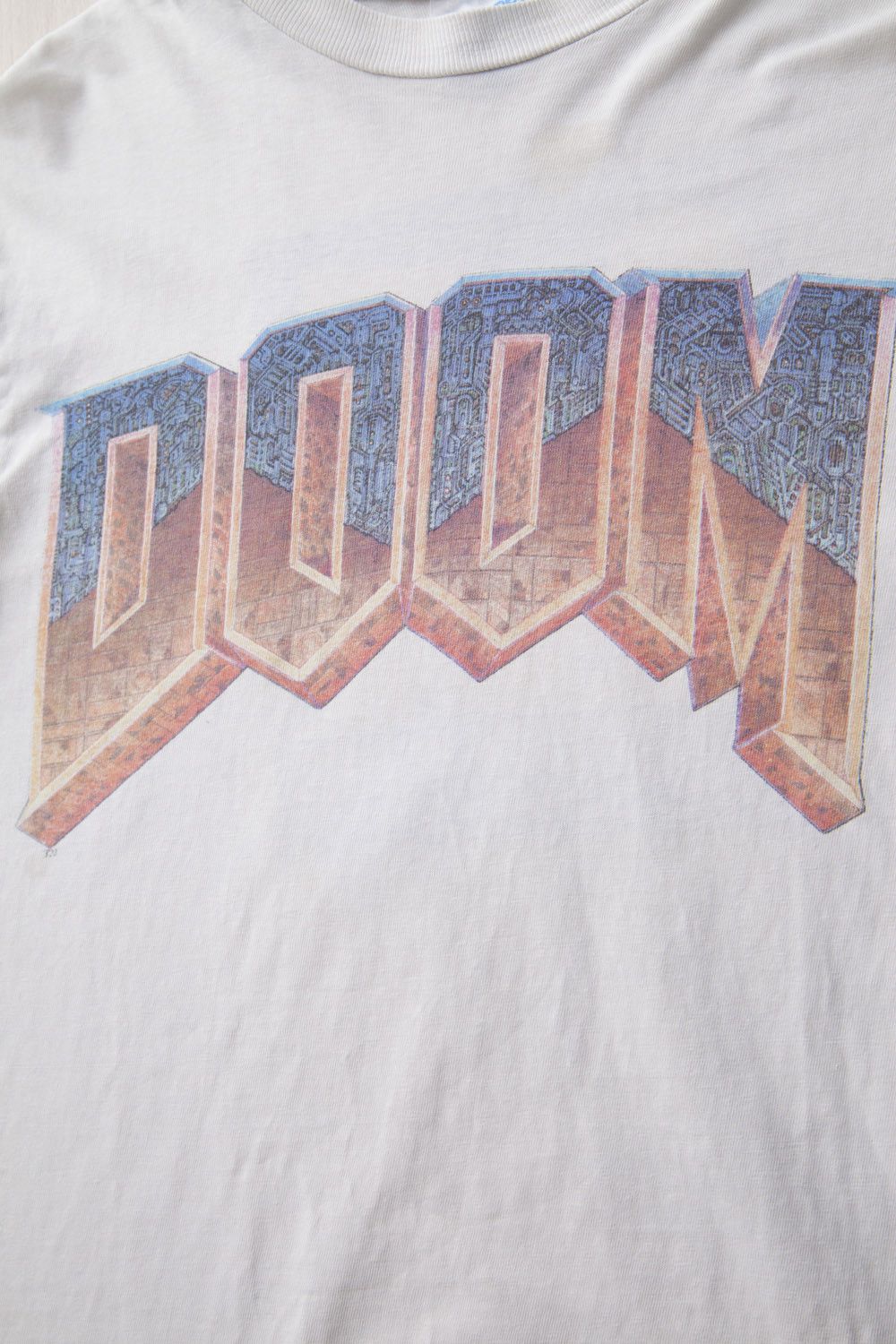 Vintage Vintage 1993 Doom / ID Software t-shirt Size US S / EU 44-46 / 1 - 5 Thumbnail