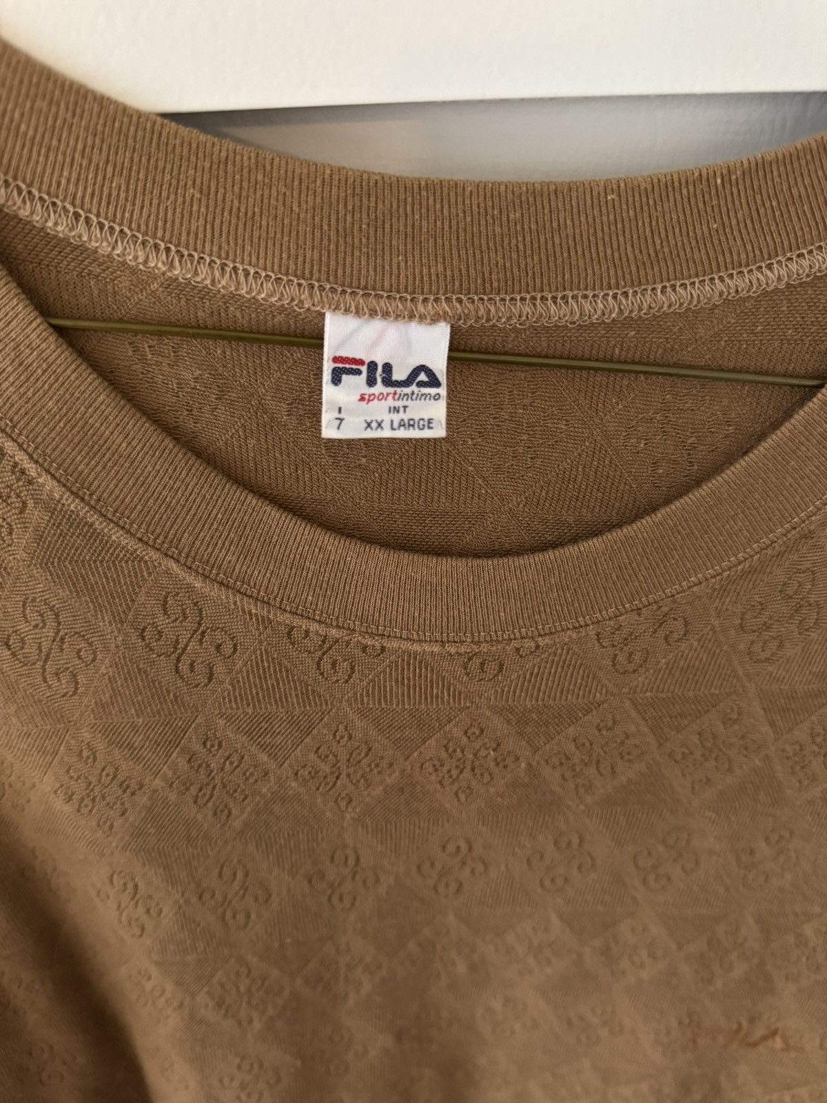 Fila Vintage Fila Made in Italy Knit Shirt Size US L / EU 52-54 / 3 - 3 Thumbnail