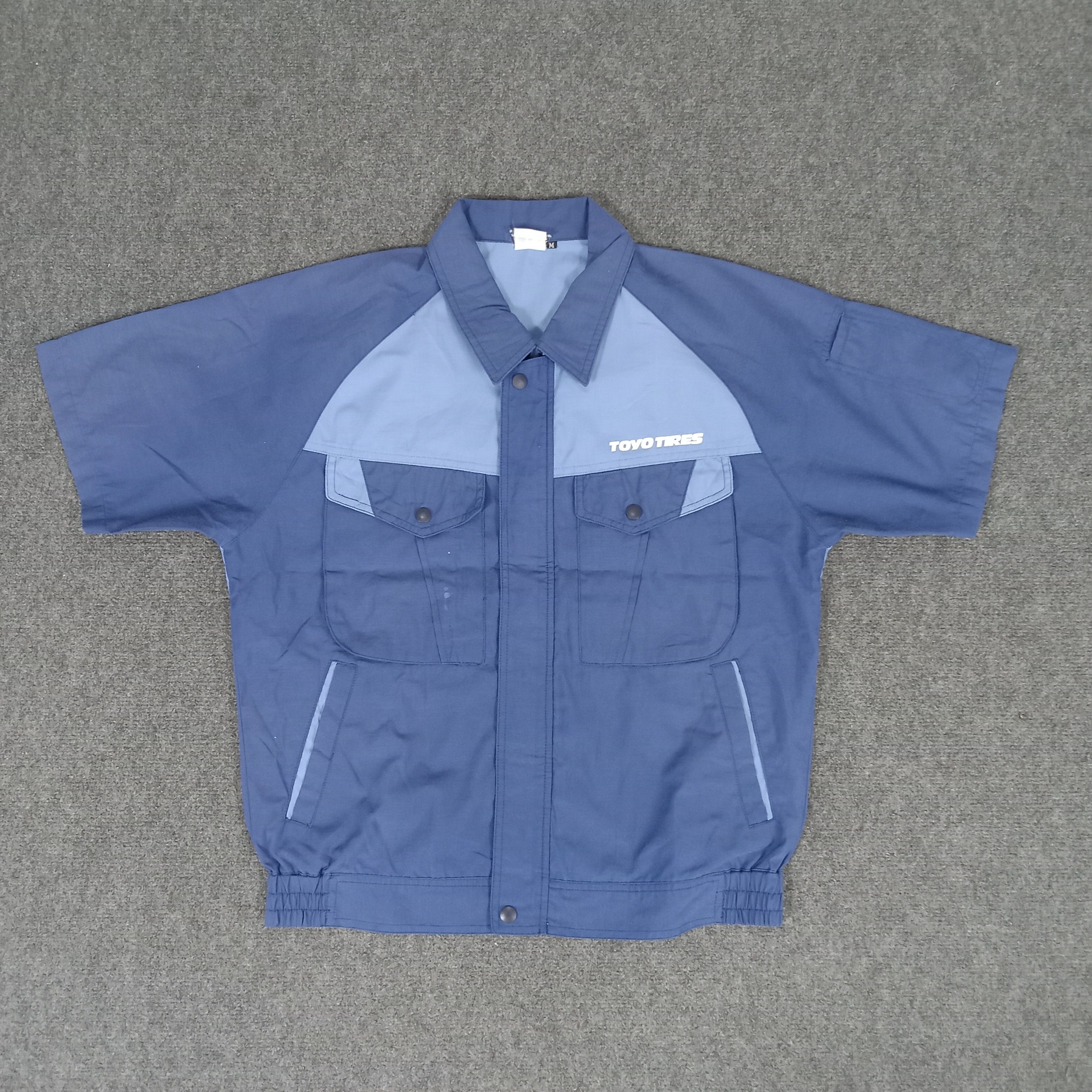 Vintage Toyo Tires Racing Team Uniform Shirt Jacket Size US M / EU 48-50 / 2 - 1 Thumbnail