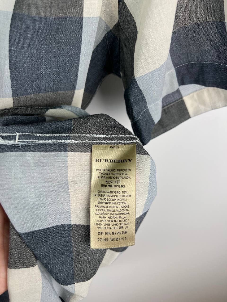 Burberry Burberry nova check shirt size L Size US L / EU 52-54 / 3 - 7 Thumbnail