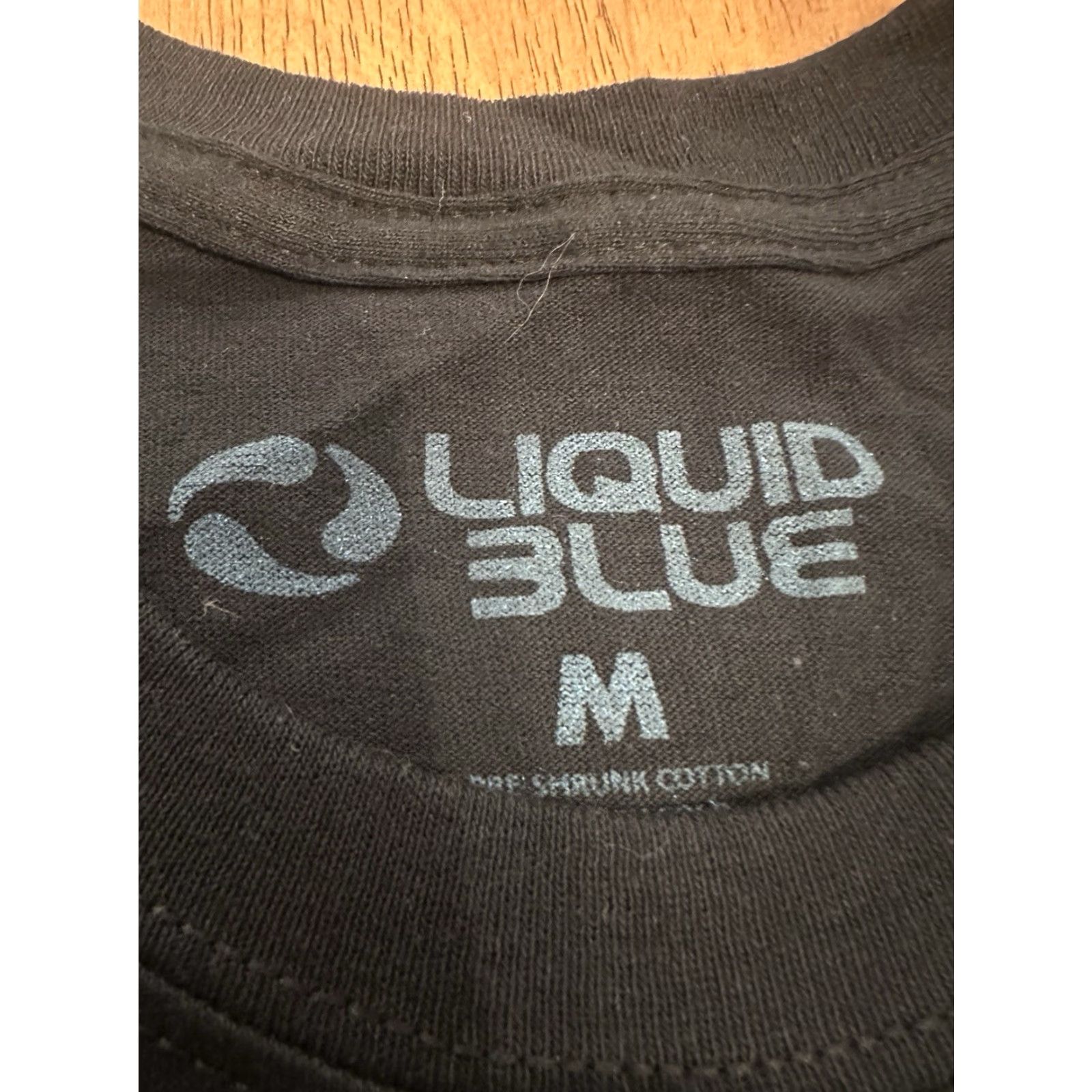 Liquid Blue Grateful Dead T Shirt Medium Black Crew Neck Short Sleeve Logo Modern Size US M / EU 48-50 / 2 - 4 Thumbnail