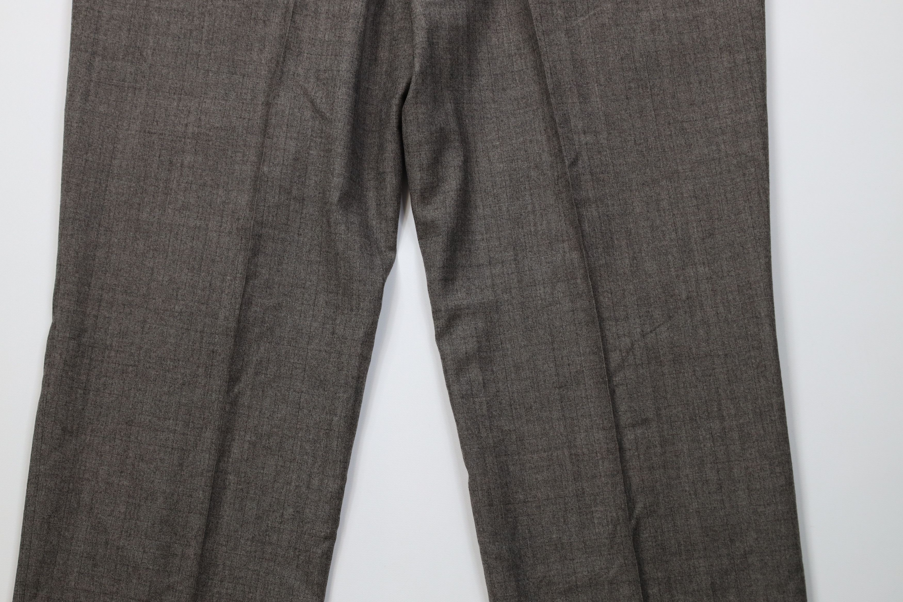 Vintage Vintage 90s Streetwear Flared Wide Leg Chino Pants Plaid Size US 40 / EU 56 - 10 Thumbnail