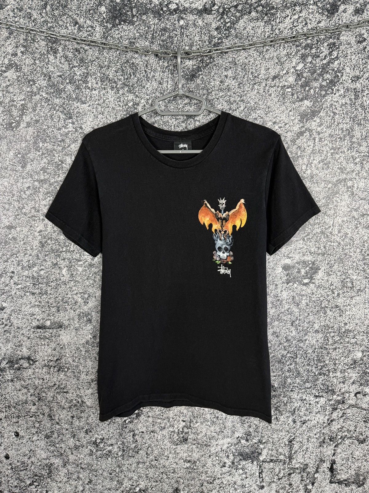 Stussy Men’s Stussy T-Shirt Phoenix Print Rare Tee Vintage Size S Size US S / EU 44-46 / 1 - 1 Thumbnail