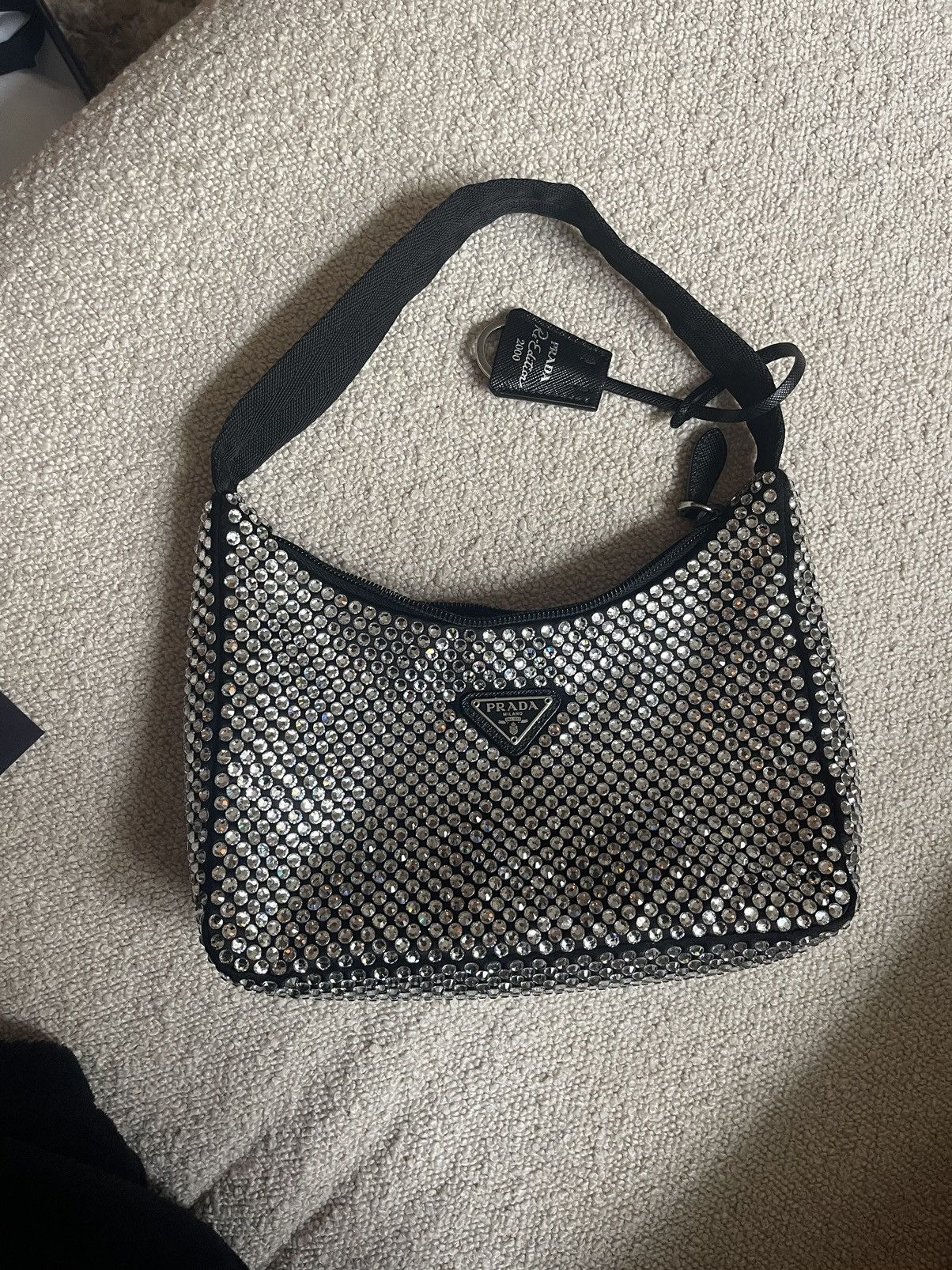 Prada Prada 2000 re-edition crystal handbag Size ONE SIZE - 1 Thumbnail