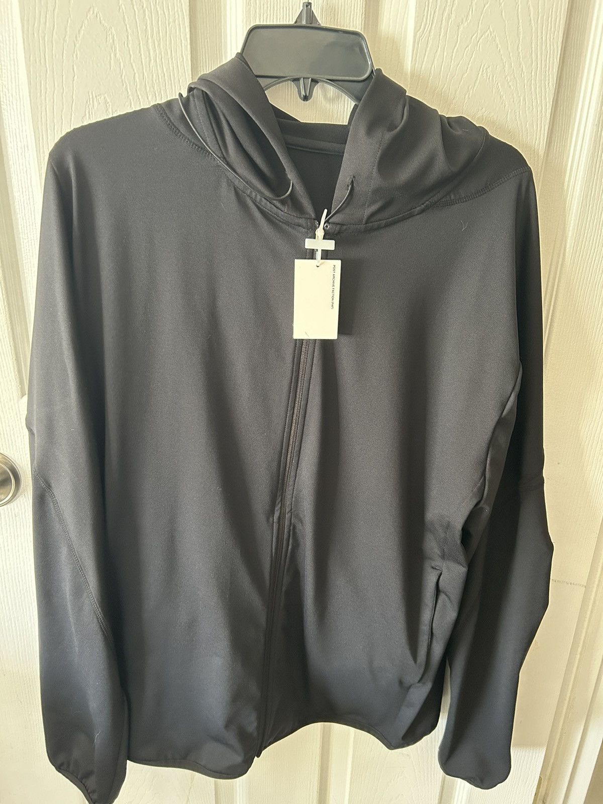 POST ARCHIVE FACTION (PAF) Post Archive Fashion Black Right Hoodie Size US M / EU 48-50 / 2 - 2 Thumbnail