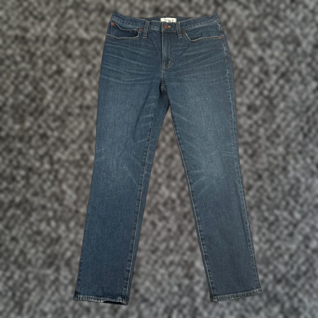 Madewell VINTAGE Madewell Women's Jeans Size 27 Straight Tomboy Fit Denim Mid Rise Blue Size 27" / US 4 / IT 40 - 1 Thumbnail
