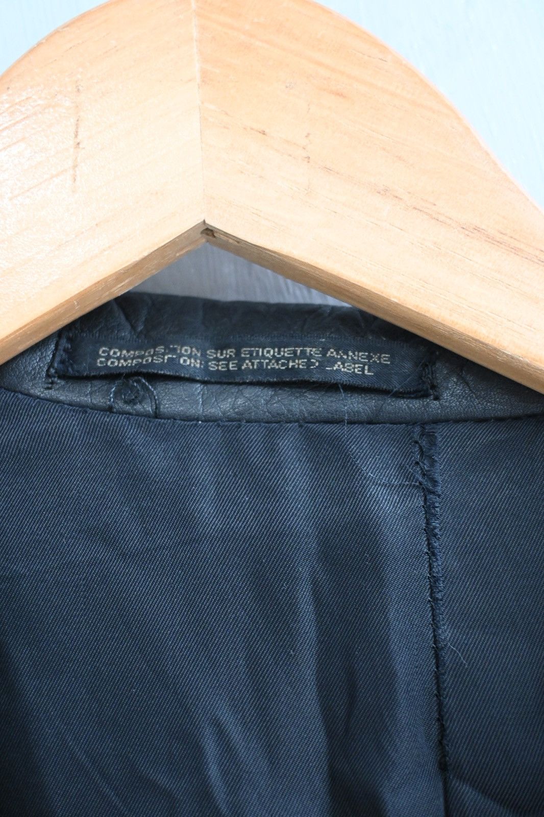 Yohji Yamamoto Yohji Yamamoto Pour Homme AW1997 leather overcoat Size US M / EU 48-50 / 2 - 18 Thumbnail