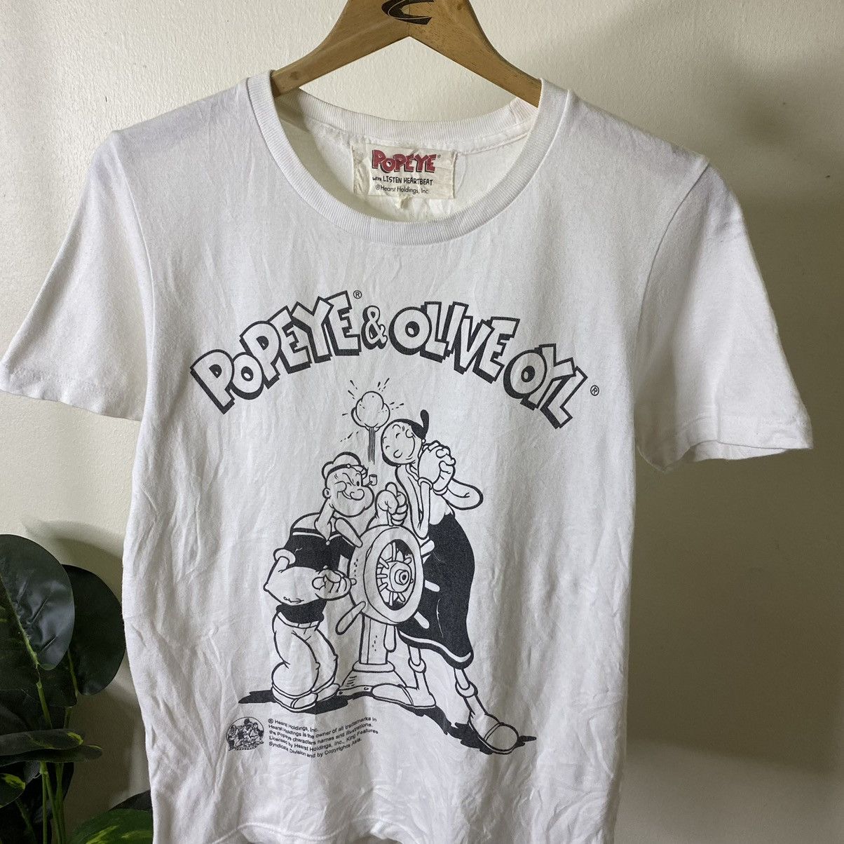 Cartoon Network Vintage Y2K Popeye The Sailor Man Cartoon T Shirt Size US S / EU 44-46 / 1 - 2 Thumbnail