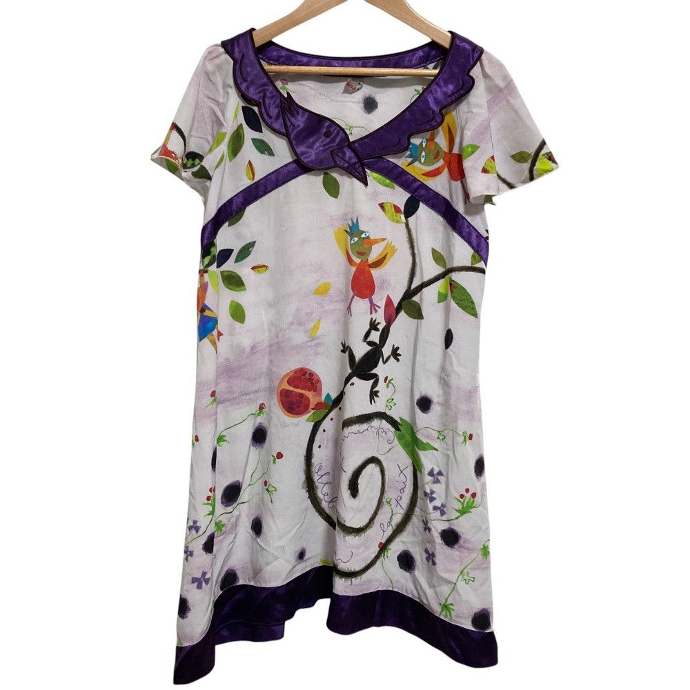 Other Olleborebla Butasan Pattern Short Sleeve Dress Others Dresses DUTY FREE for USA