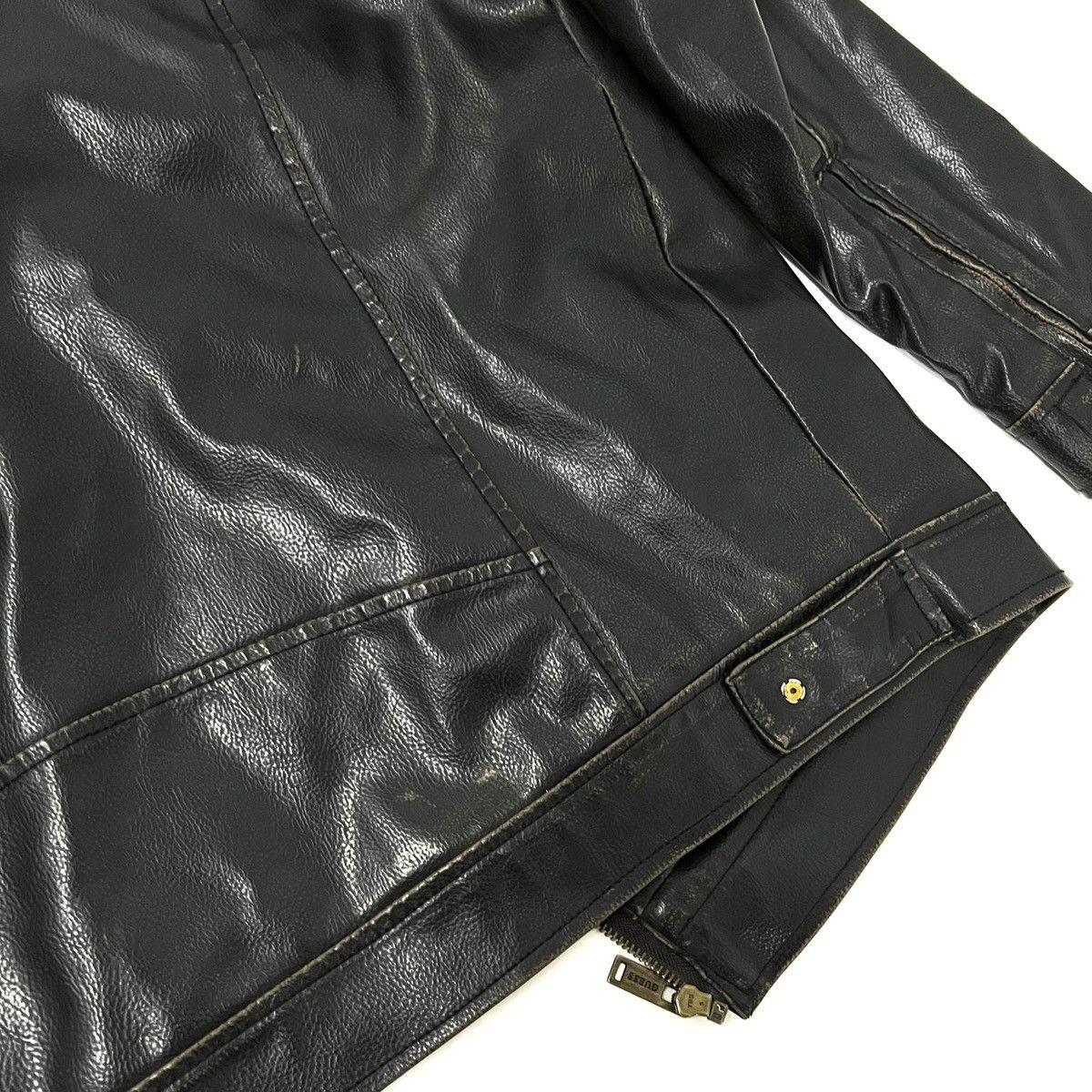 Guess Y2K Vintage Guess Faux Leather Sherpa Lined Jacket Men’s XXL Size US XXL / EU 58 / 5 - 12 Thumbnail