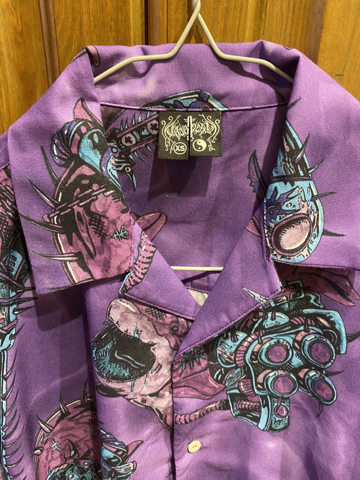 Drop Dead Clothing Drop Dead Oversized Shirt Emo Skate Punk Vintage Rave Metal Size US XS / EU 42 / 0 - 11 Thumbnail