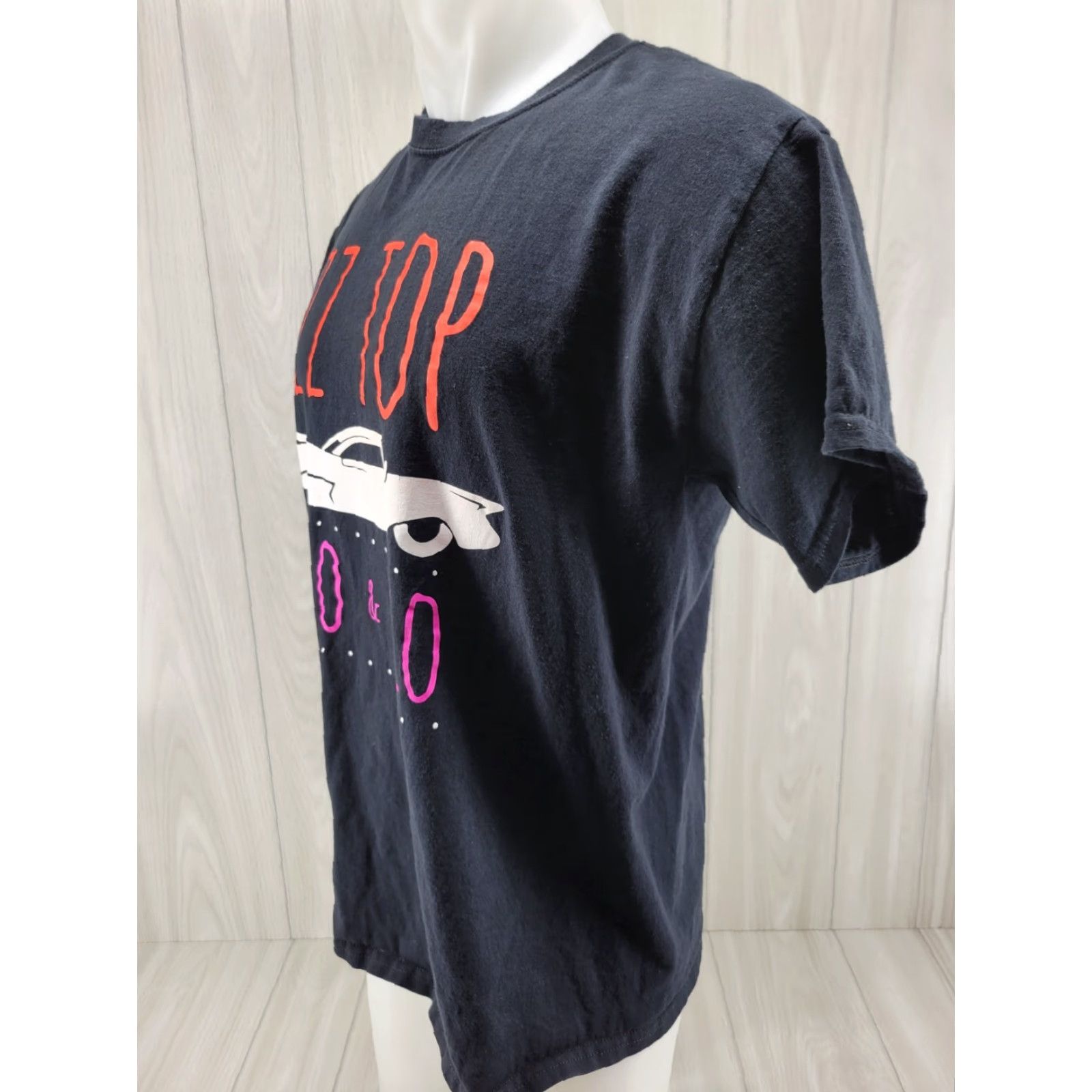 Gildan Gildan T-Shirt Men Short Sleeve ZZ Top Lo and Slo Size L Black Cotton Vintage: No Size US L / EU 52-54 / 3 - 3 Thumbnail