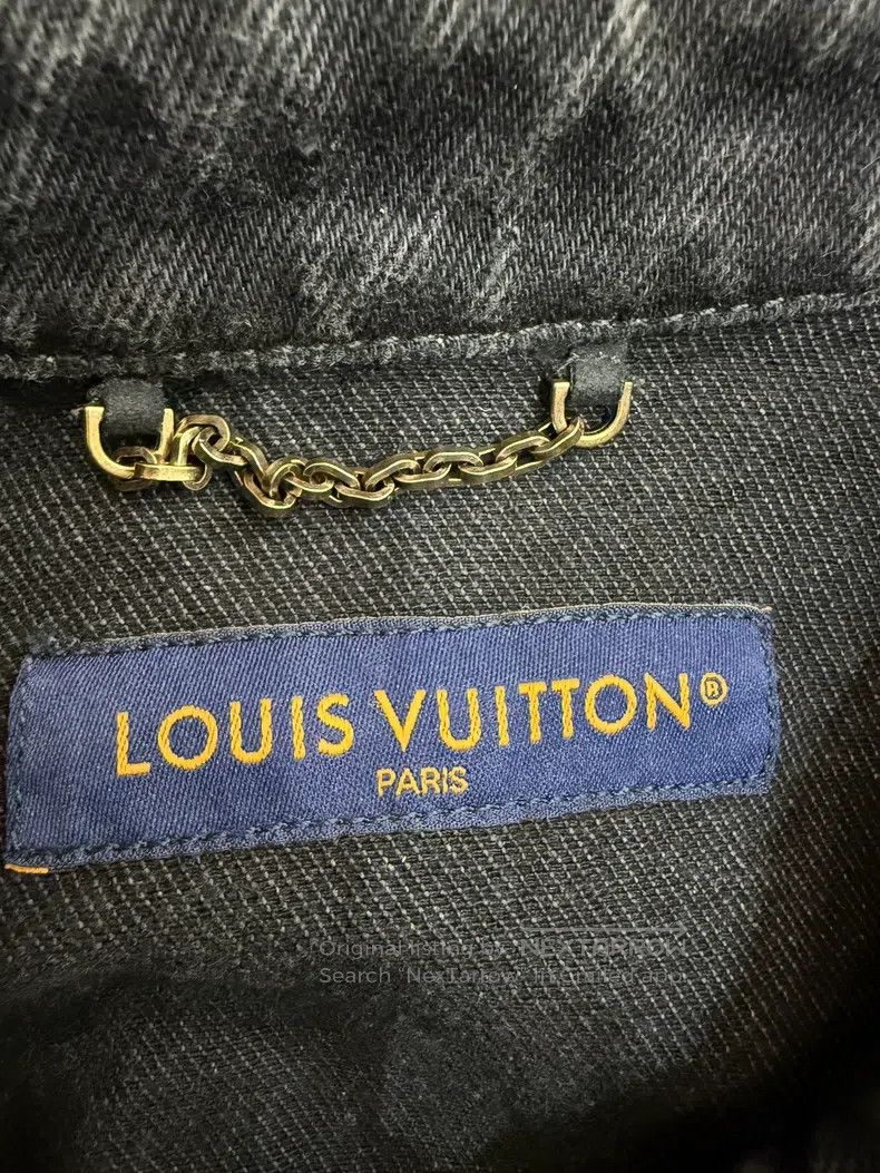Louis Vuitton Louis Vuitton Embossed logo denim jacket Size US L / EU 52-54 / 3 - 4 Thumbnail