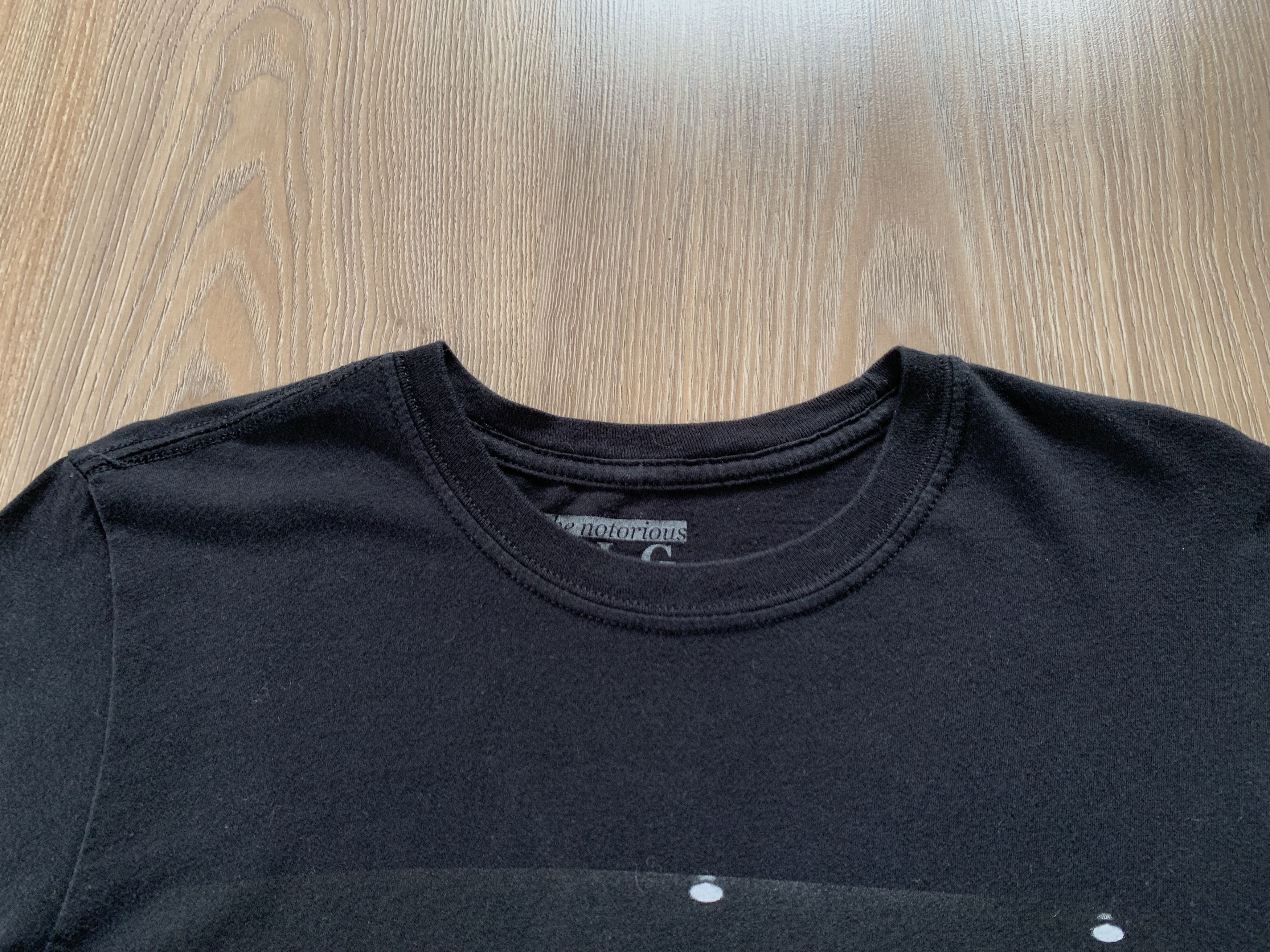 Rap Tees The Notorious Big Black Print T Shirt Size US S / EU 44-46 / 1 - 5 Thumbnail
