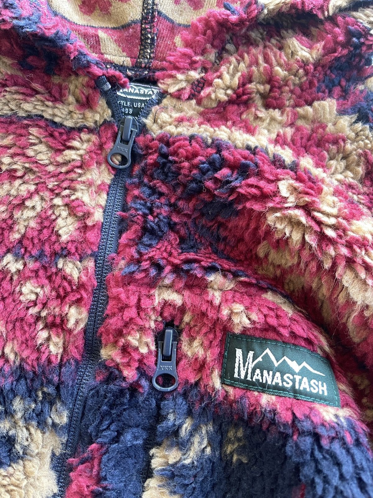 Manastash Manastash Nordic Printed Zipper Poncho Size S / US 4 / IT 40 - 9 Thumbnail