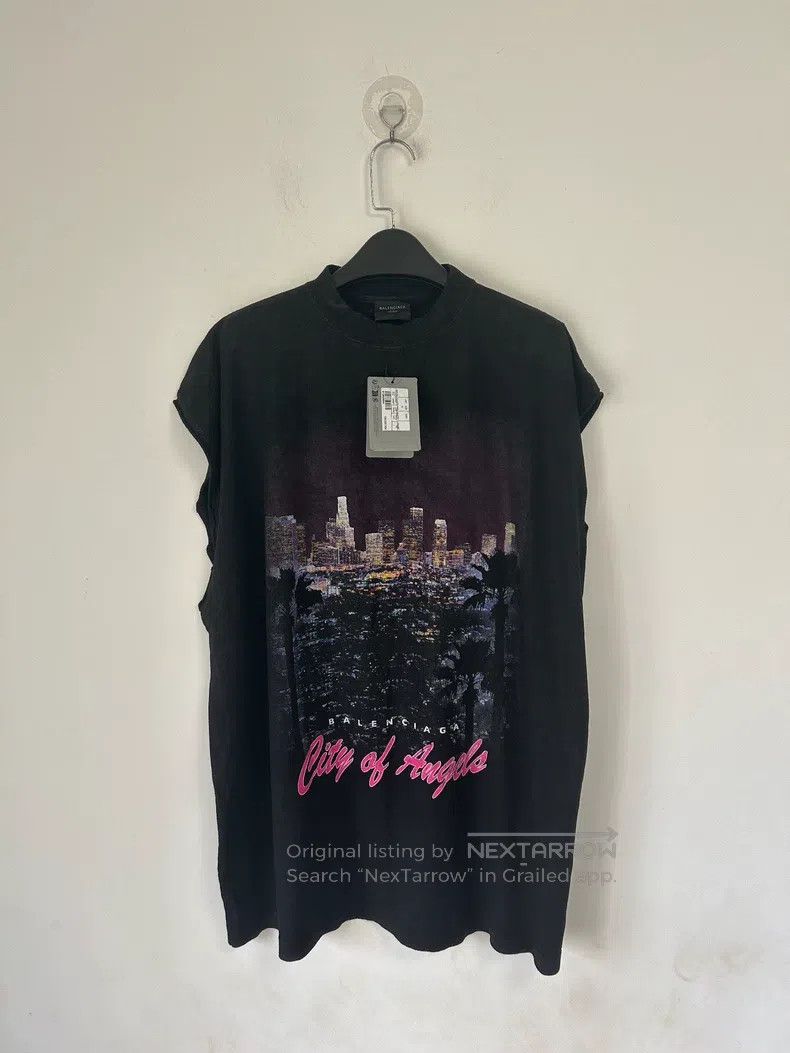 Balenciaga Balenciaga Angel city Los Angeles night scene vest sleevel Size US S / EU 44-46 / 1 - 1 Thumbnail