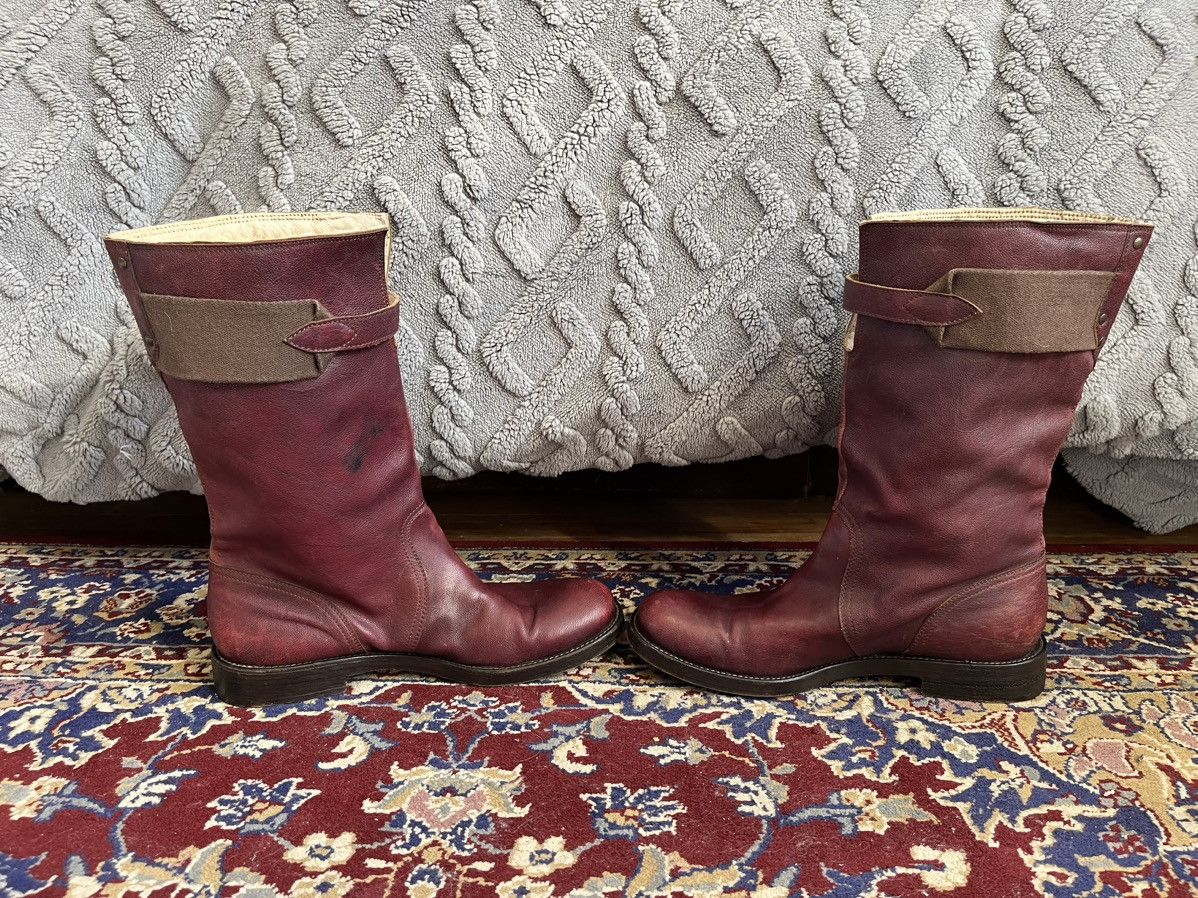 Dries Van Noten Dries Van Noten Vero Cuoio Red leather Winter boot rare🔥 Size US 10 / EU 43 - 8 Thumbnail