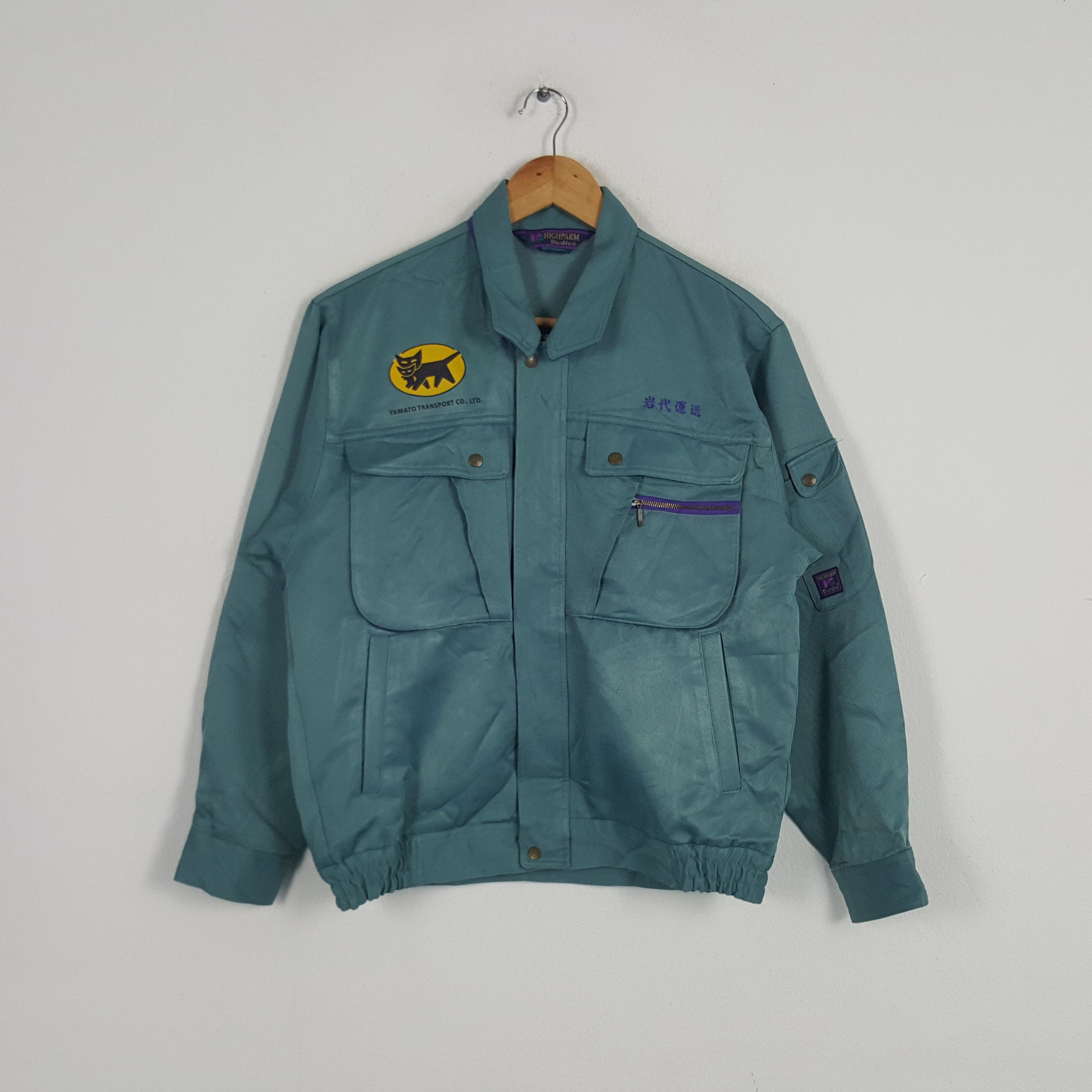 Japanese Brand × Vintage Vintage Yamato Transport Japanese Brand Work Jacket Size US M / EU 48-50 / 2 - 3 Thumbnail