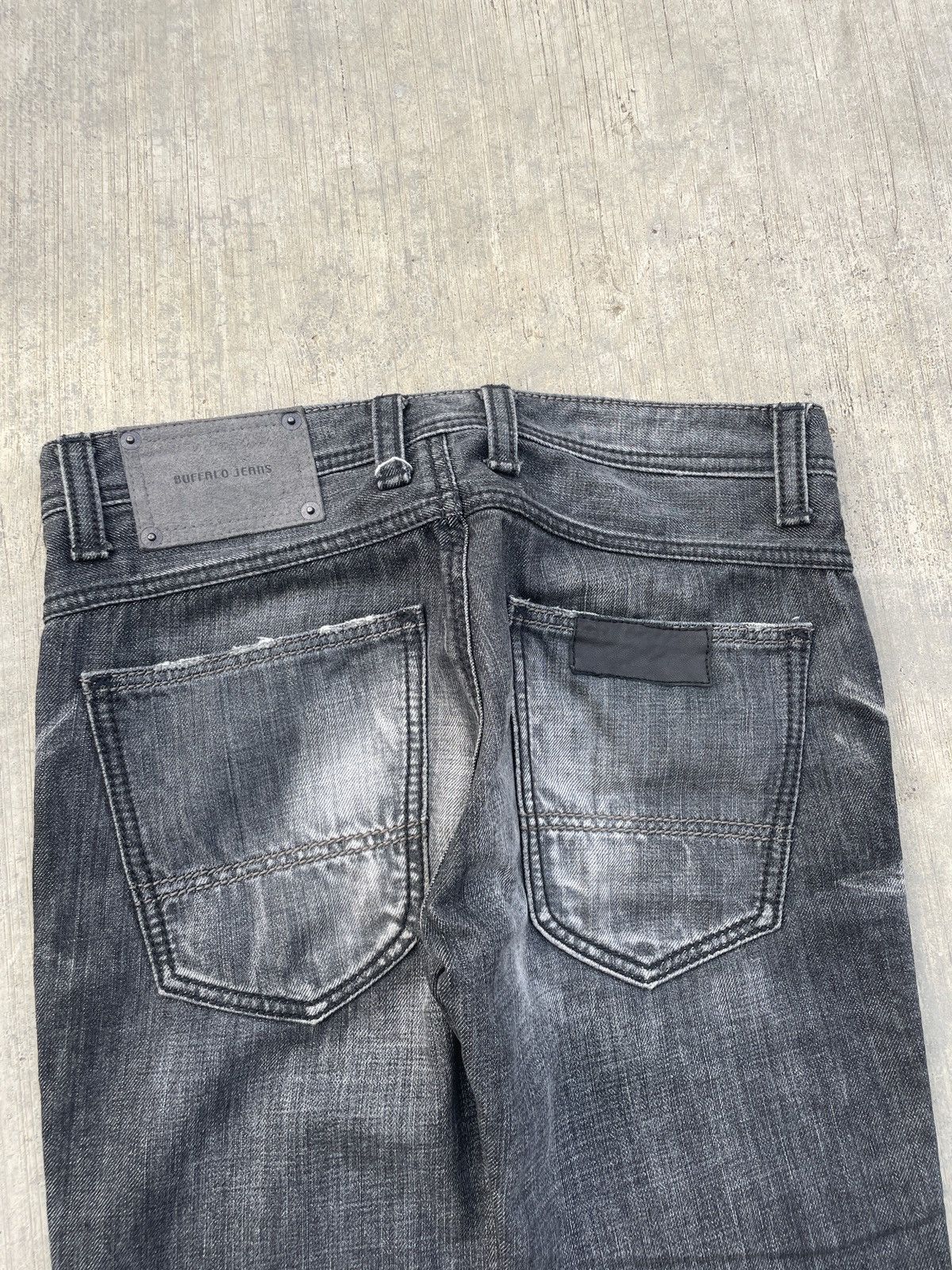 BUFFALO BOBS 💥RARE💥BUFFALO JEANS WHISKER BEAUTIFUL WASH Size US 30 / EU 46 - 6 Thumbnail