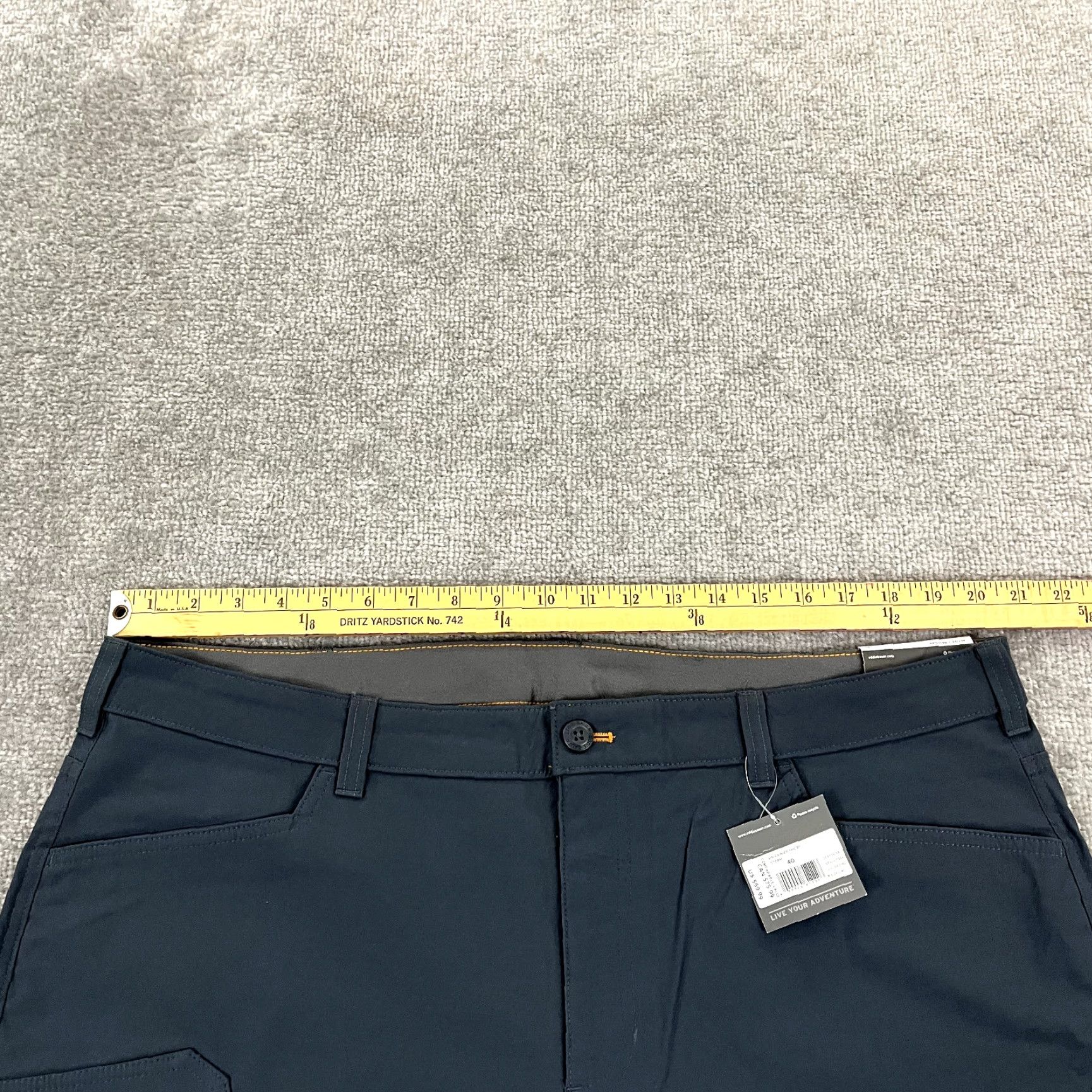 Eddie Bauer EDDIE BAUER Shorts Mens 40 x 11" Storm Gray MR Rainer Hiking Outdoor Nylon NEW PPE Size US 40 / EU 56 - 4 Thumbnail