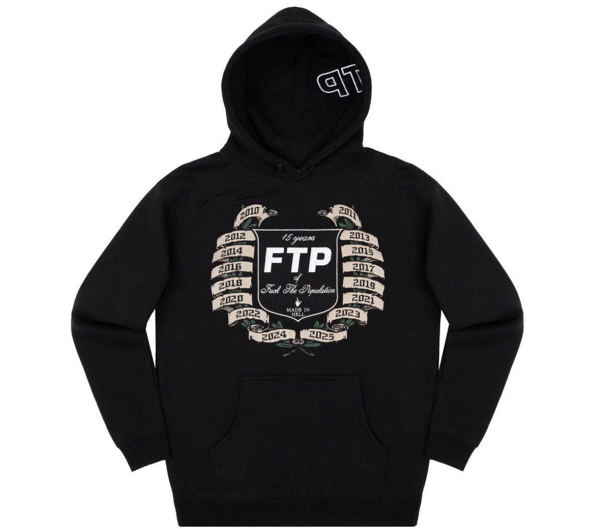 Fuck The Population 15 YEAR ANNIVERSARY HOODIE Size US L / EU 52-54 / 3 - 3 Thumbnail