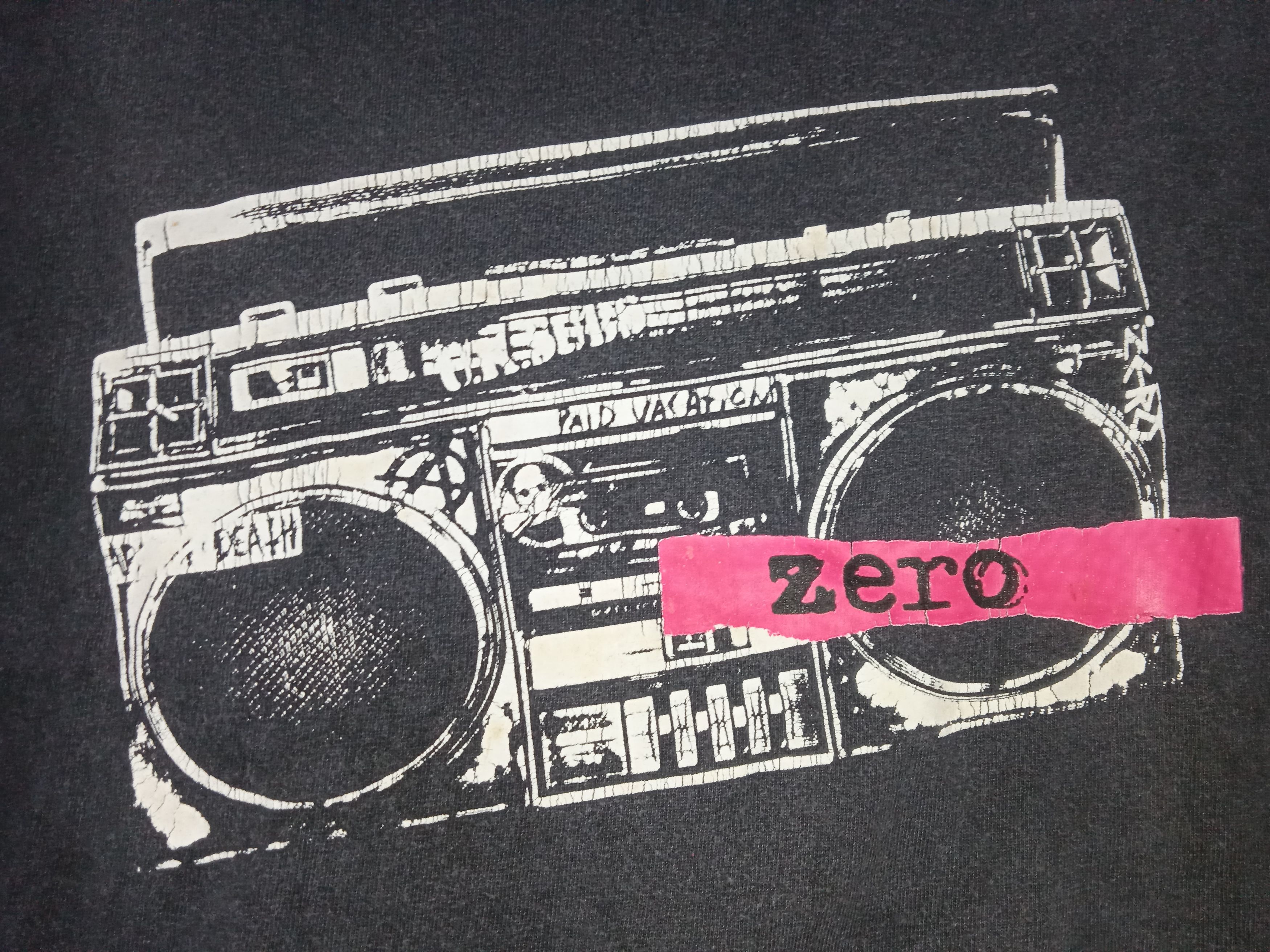 Zero Skateboards Vintage 2000s Zero Skateboard Jukebox T-Shirt Size US L / EU 52-54 / 3 - 5 Thumbnail