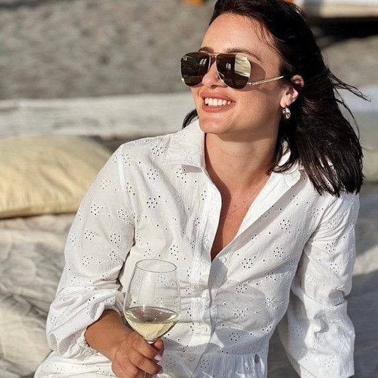 Saint Laurent Paris Saint Laurent SL690 DUST 003 Sunglasses Silver Aviator Frame Size ONE SIZE - 2 Thumbnail