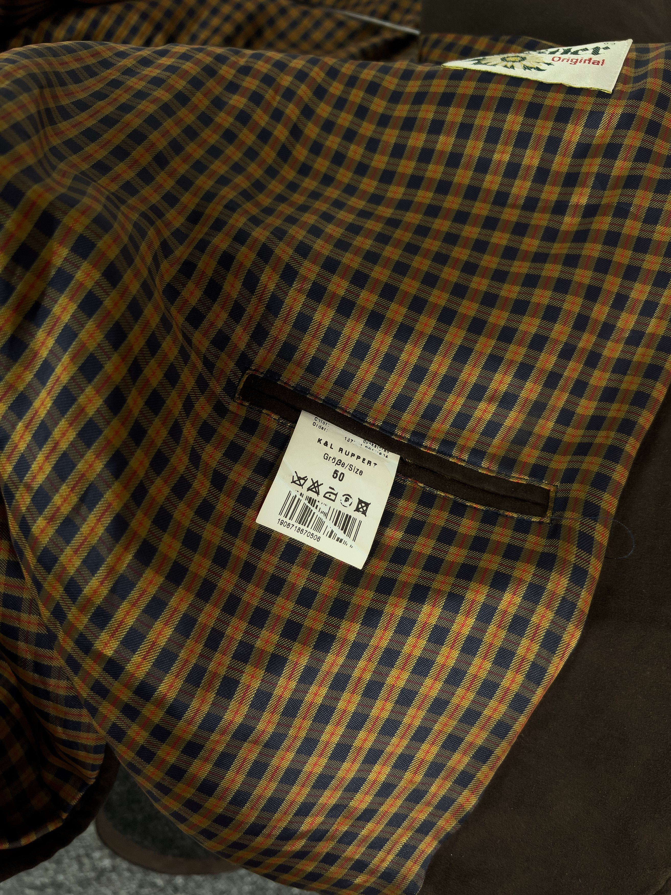 Other Distler Original Vintage Men`s Wool Blazer Size 48R - 7 Thumbnail