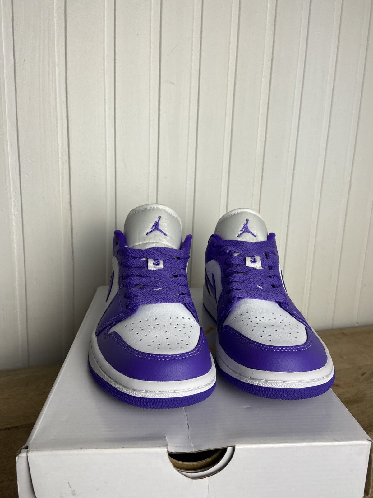 Jordan Brand New Jordan 1 Low "Psychic Purple" Size 6,5US Size US 6.5 / IT 36.5 - 3 Thumbnail