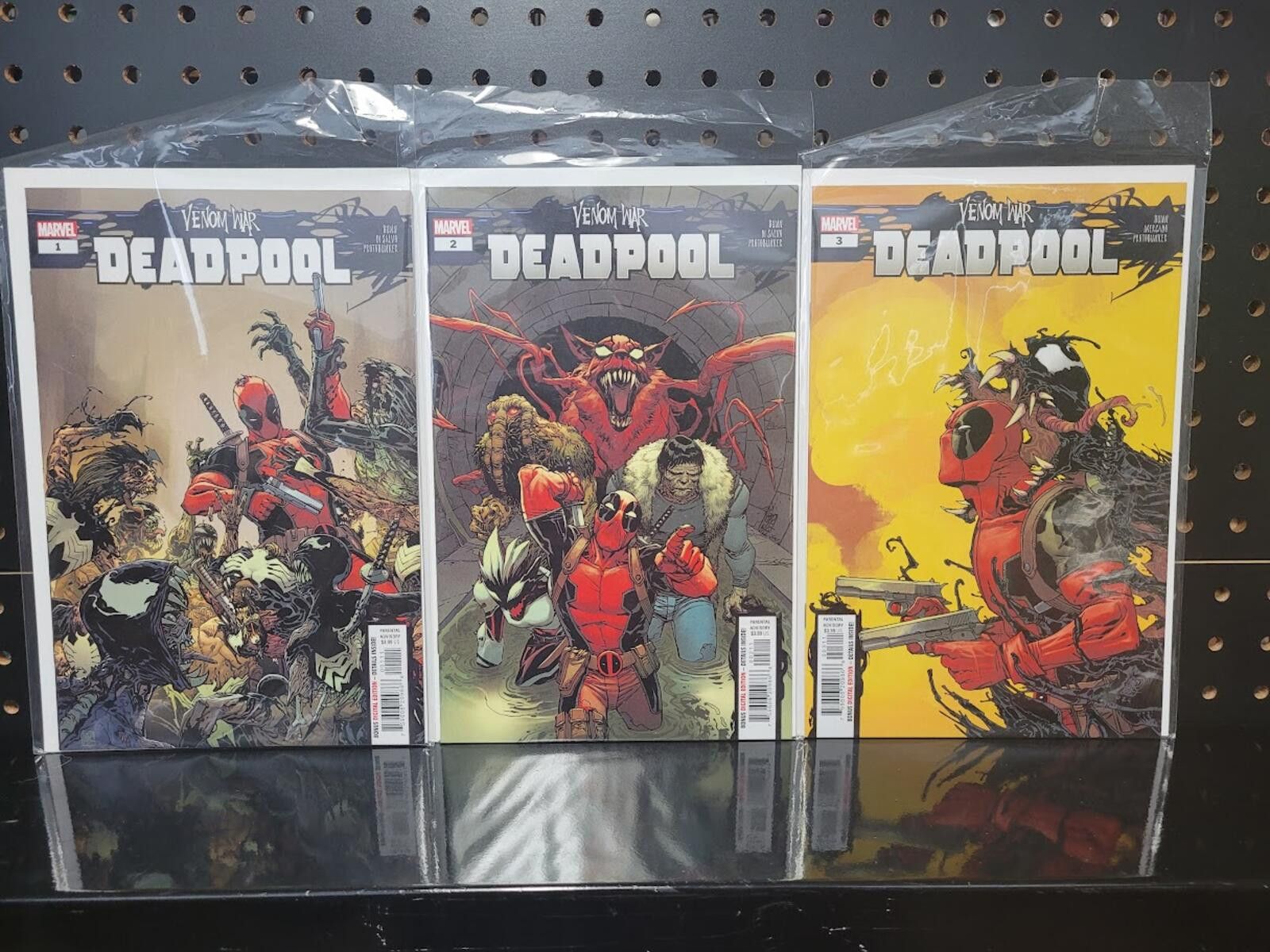 Marvel Comics Venom War: Deadpool #1-3 Complete Set (2024) Marvel NM Lot Size ONE SIZE - 1 Thumbnail