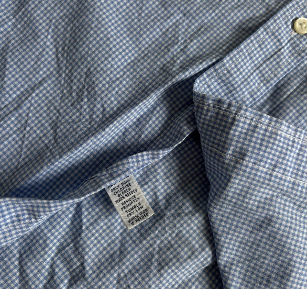 Polo Ralph Lauren × Vintage Vintage Polo Ralph Lauren Checkered Button Shirt Pink Pony Size US L / EU 52-54 / 3 - 4 Thumbnail