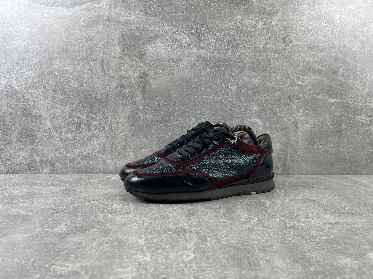 Bally Bally Future Shiny Leather Multicolor Sneakers Shoes Size US 6.5 / IT 36.5 - 1 Thumbnail