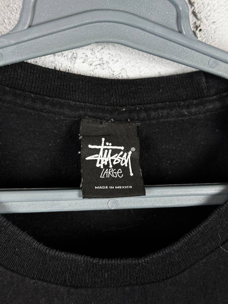 Stussy VINTAGE STUSSY Doble Big Logo T-SHIRT Black Size US L / EU 52-54 / 3 - 5 Thumbnail