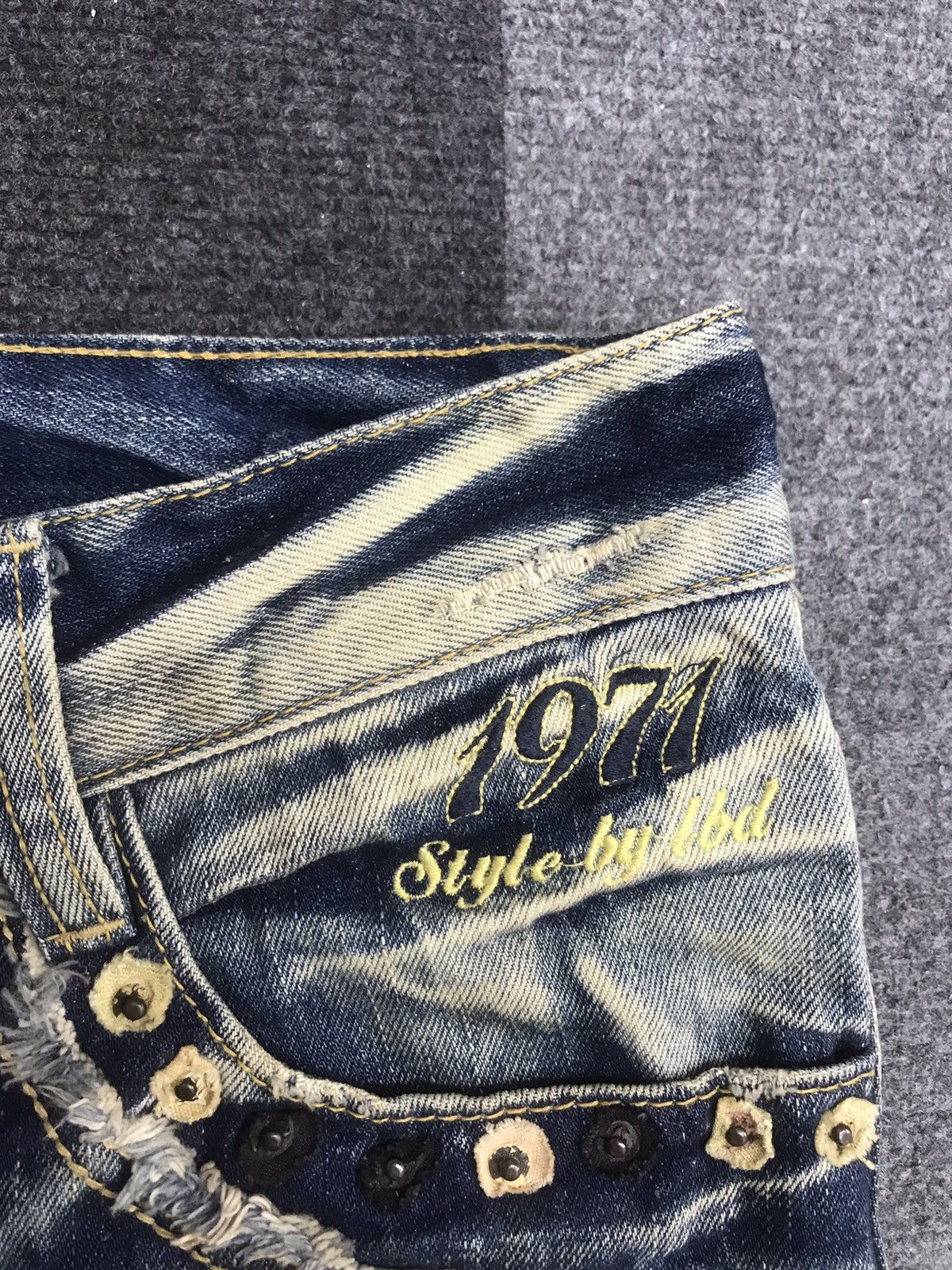Japanese Brand Flare 🔥REDPEPPER Distressed Low Rise Jeans Size US 31 - 10 Thumbnail