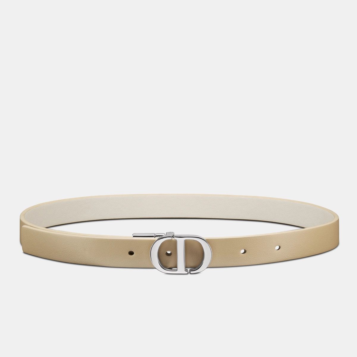 o1bcso1str0126 Size:OS/30 Montaigne Reversible Belt in Beige
