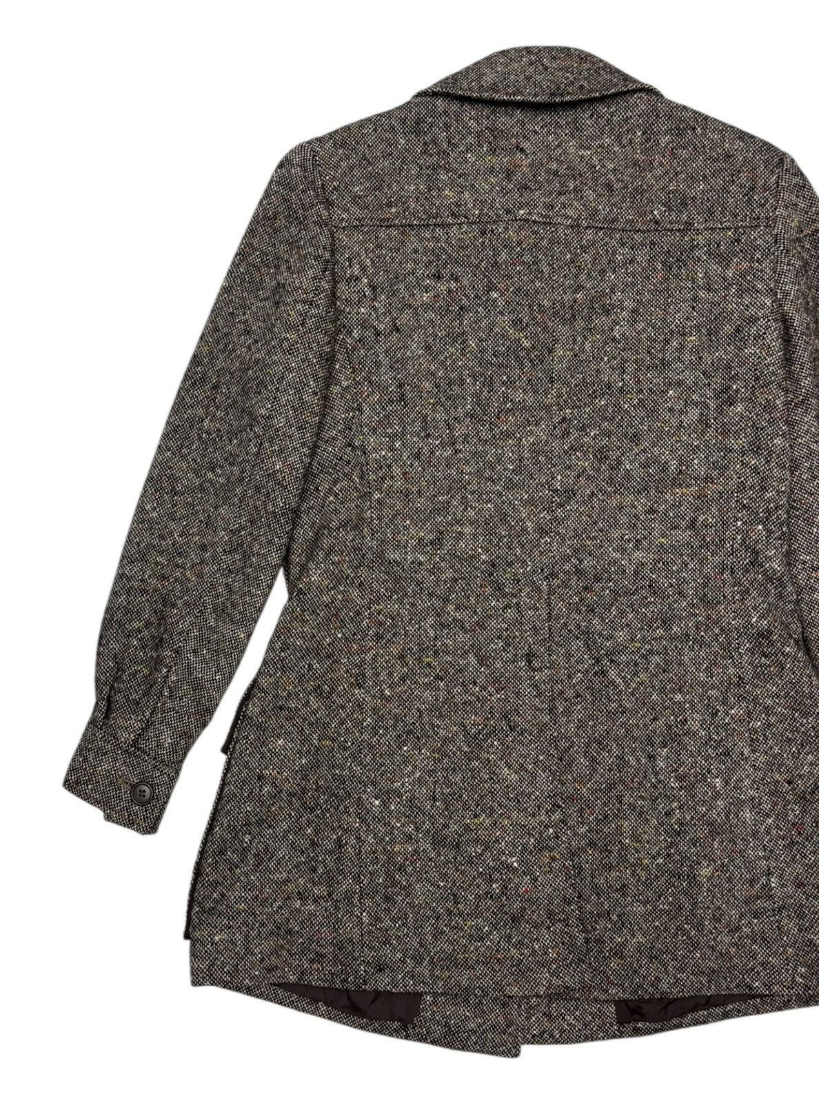 Burberry BURBERRY IRISH TWEED WOOL JACKET Size S / US 4 / IT 40 - 8 Thumbnail