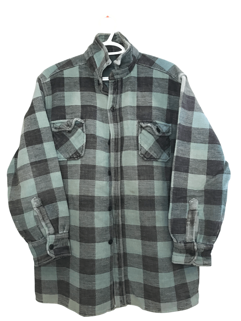Vintage Vintage Distressed Flannel Button-Up Size US M / EU 48-50 / 2 - 1 Thumbnail