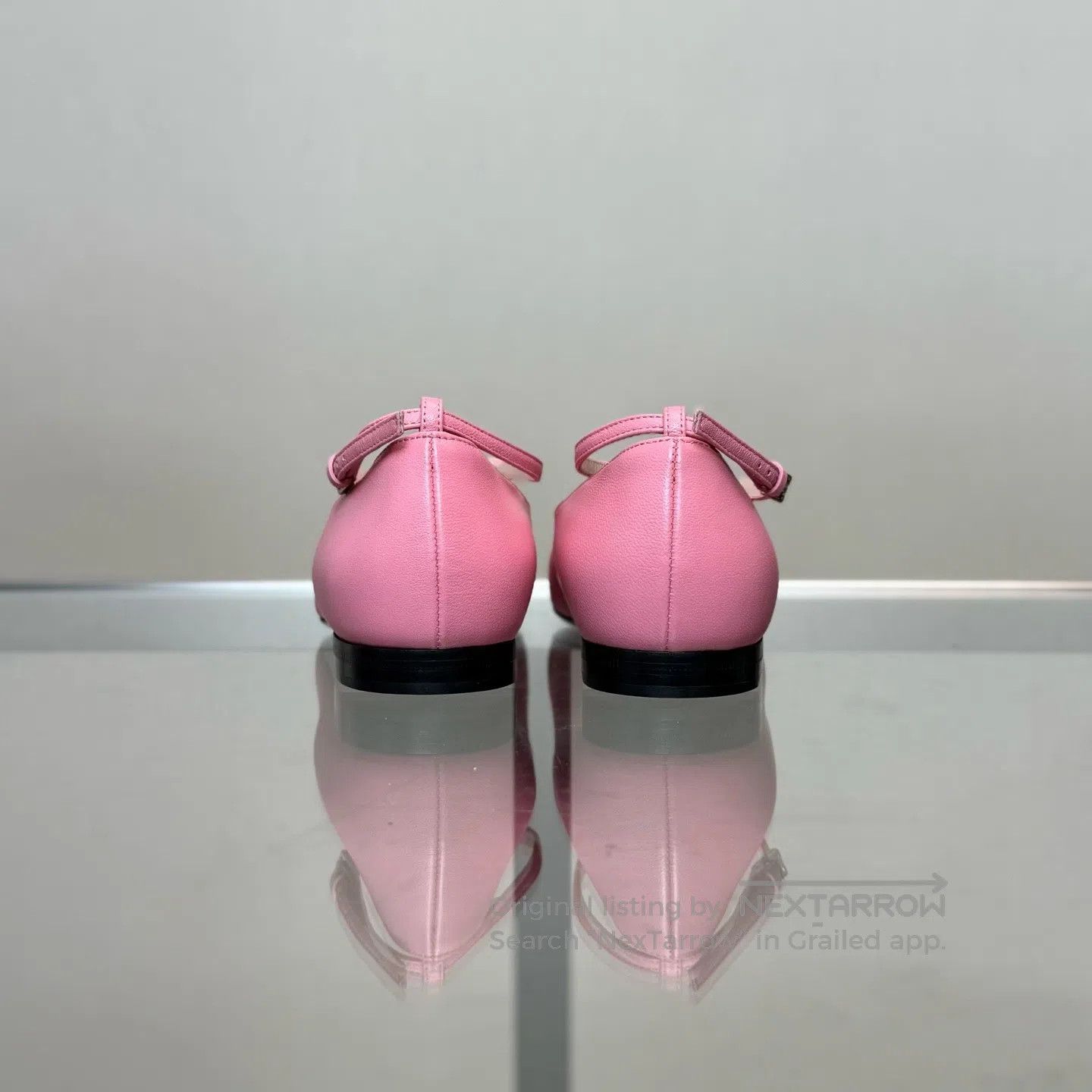 Gucci Guicci Pink ballet shoes Size US 4.5 / IT 34.5 - 4 Thumbnail