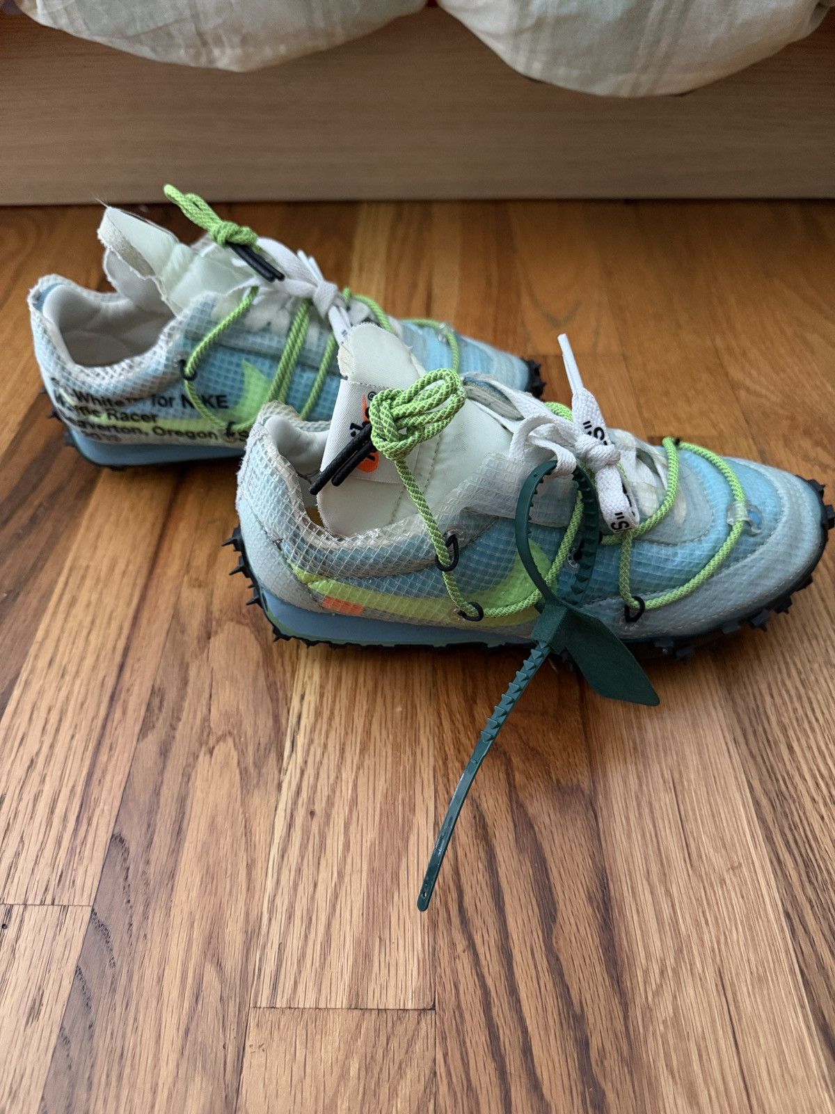 Nike × Off-White Off-White x Nike Waffle Racer Size US 6 / IT 36 - 6 Thumbnail