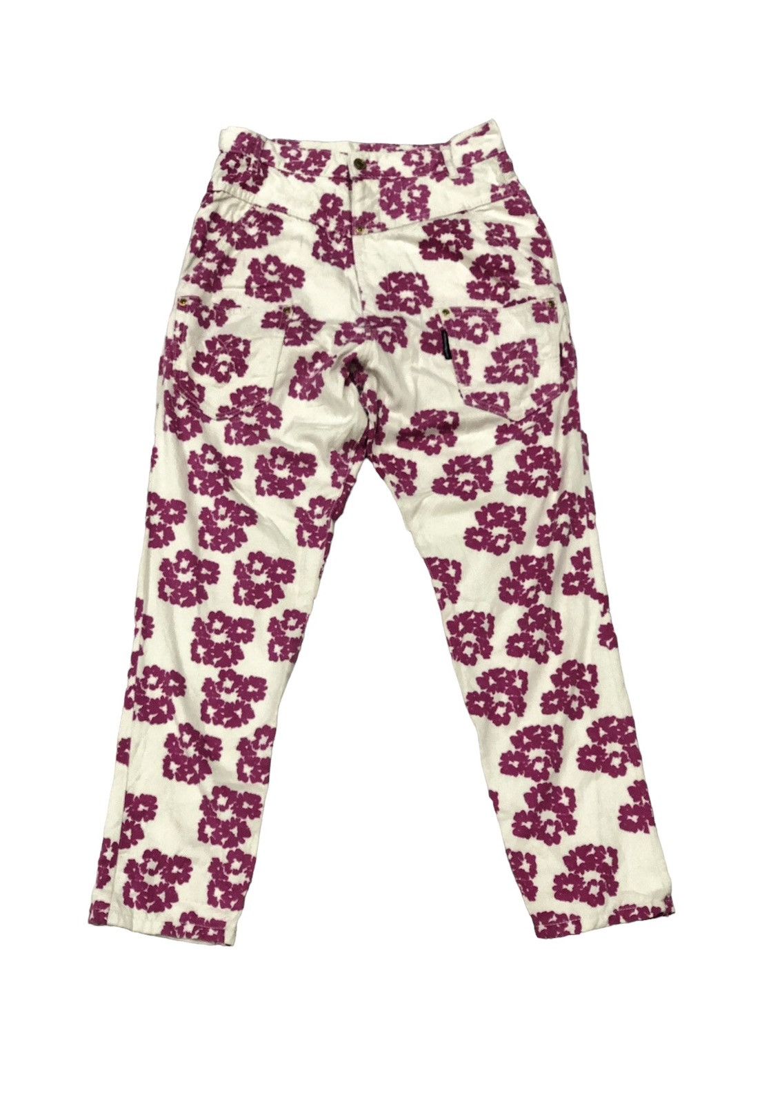 Issey Miyake × mercibeaucoup MERCIBEAUCOUP by ISSEY MIYAKE Split Pocket Floral Pant Size US 28 / EU 44 - 1 Thumbnail