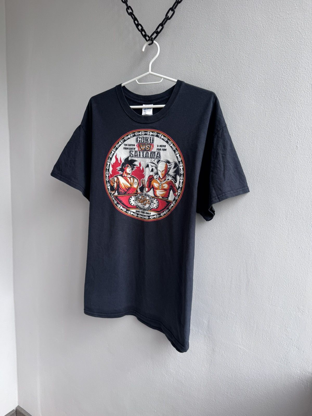 Anime Anime T Shirt Tee Goku Saitama Dragon Ball Z One Punch Size US XL / EU 56 / 4 - 2 Thumbnail