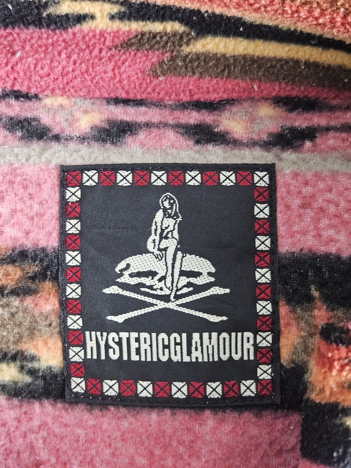 Hysteric Glamour Hysteric Glamour Navajo Aztec Psychedelic Fleece Jacket Size S / US 4 / IT 40 - 4 Thumbnail