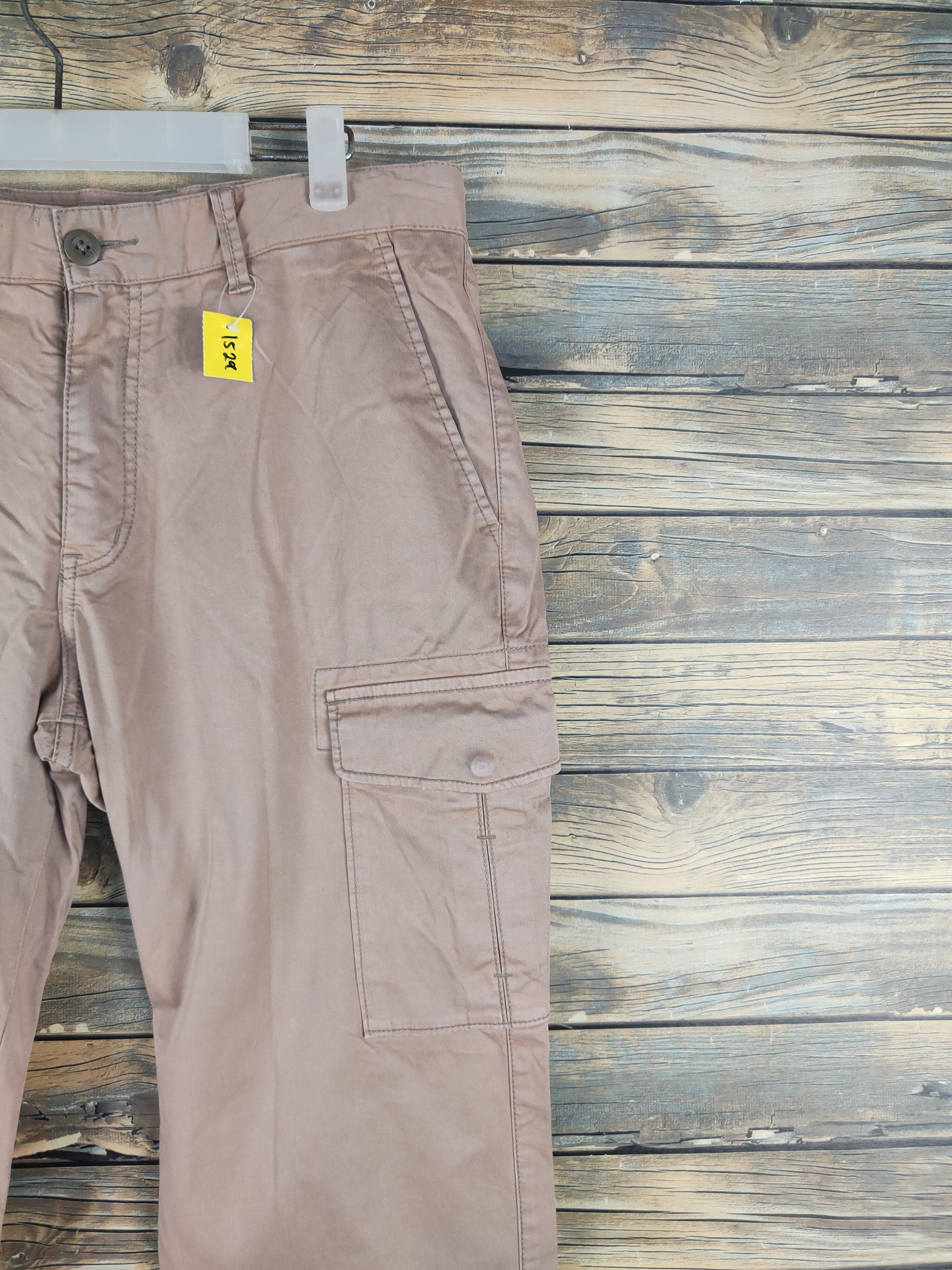 Japanese Brand DL Uniqlo Light Brown Multipocket Tactical Cargo Pants #1529 Size US 32 / EU 48 - 5 Thumbnail